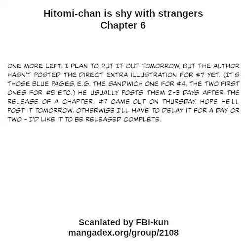 Hitomi-chan Is Shy With Strangers Chapter 6-eng-li - Page 14
