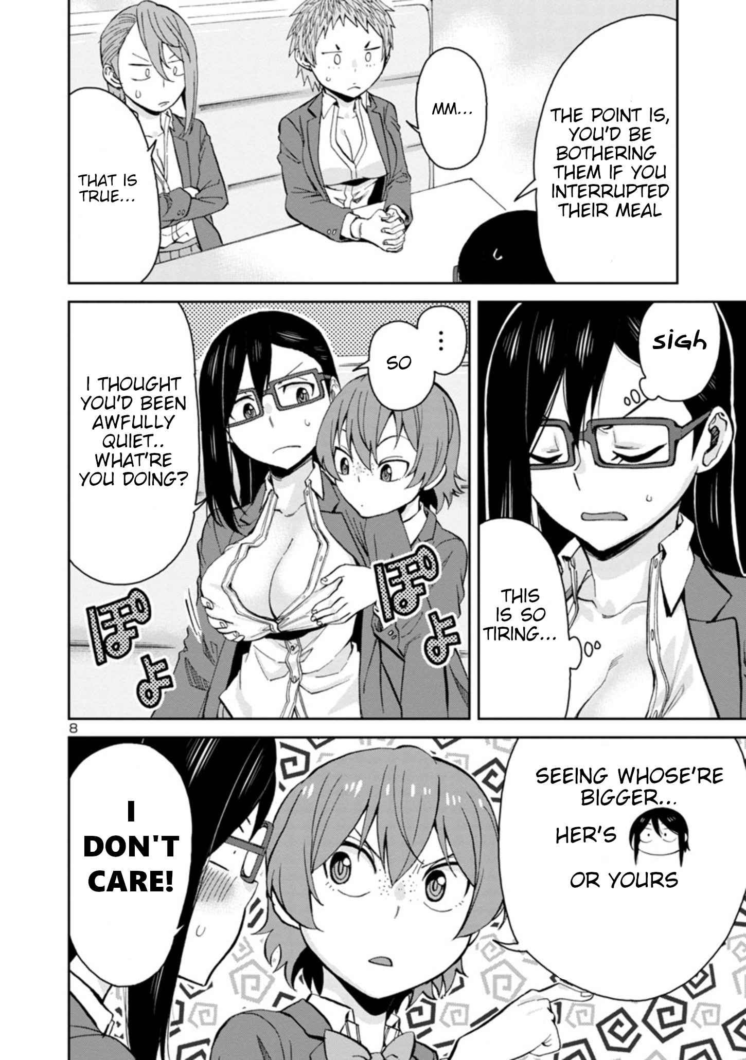 Hitomi-chan Is Shy With Strangers Chapter 83-eng-li - Page 7
