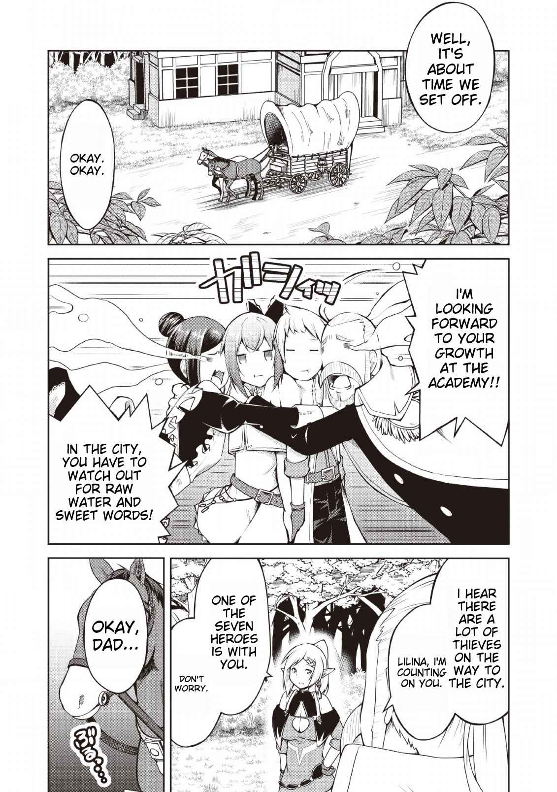 An Out of the Ordinary Magic Swordsman Brought up by a Nonstandard Hero Chapter 6-eng-li - Page 1