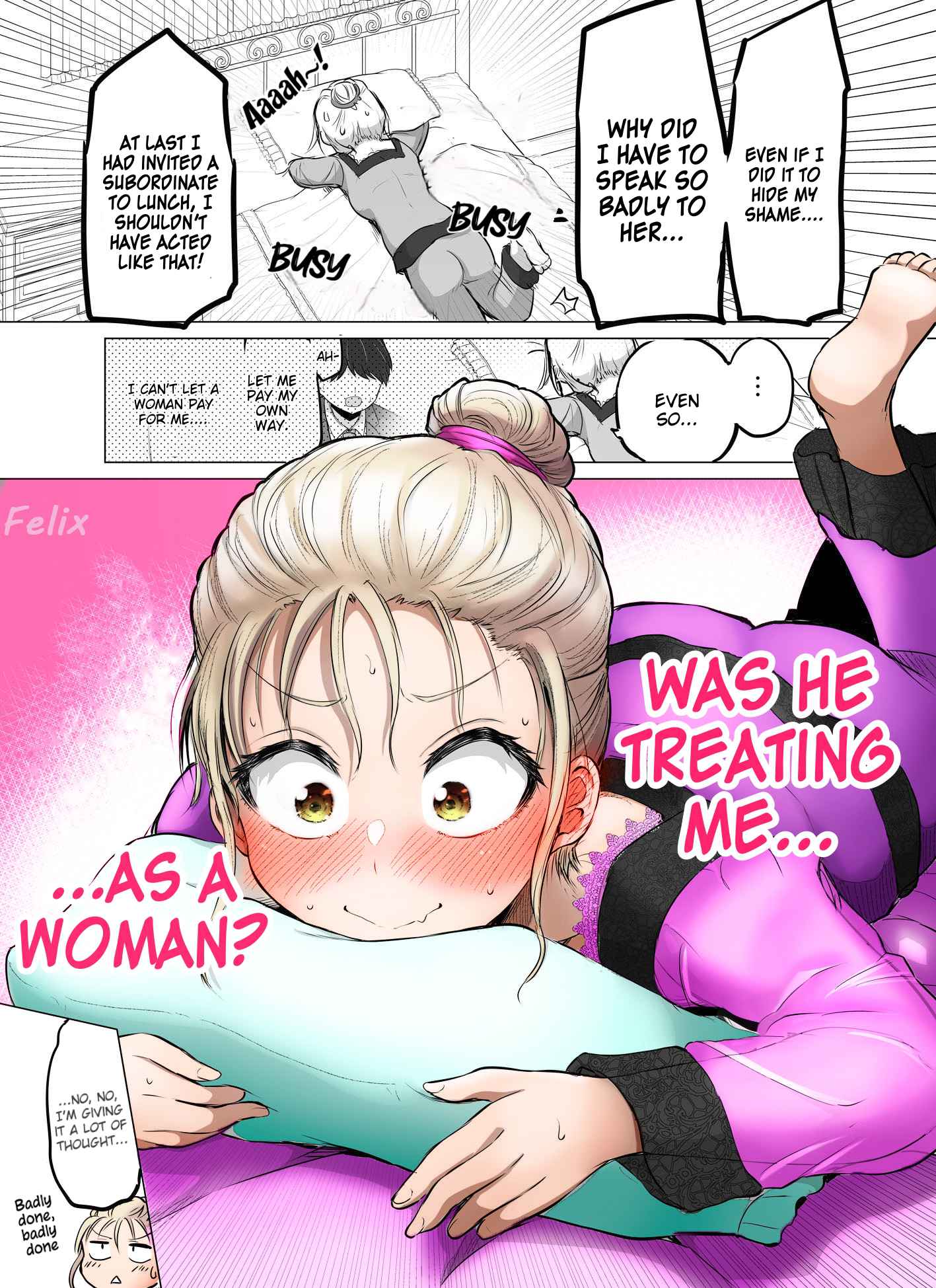 A scary boss, but from now on she's going to be happier and happier. Chapter 4-eng-li - Page 4