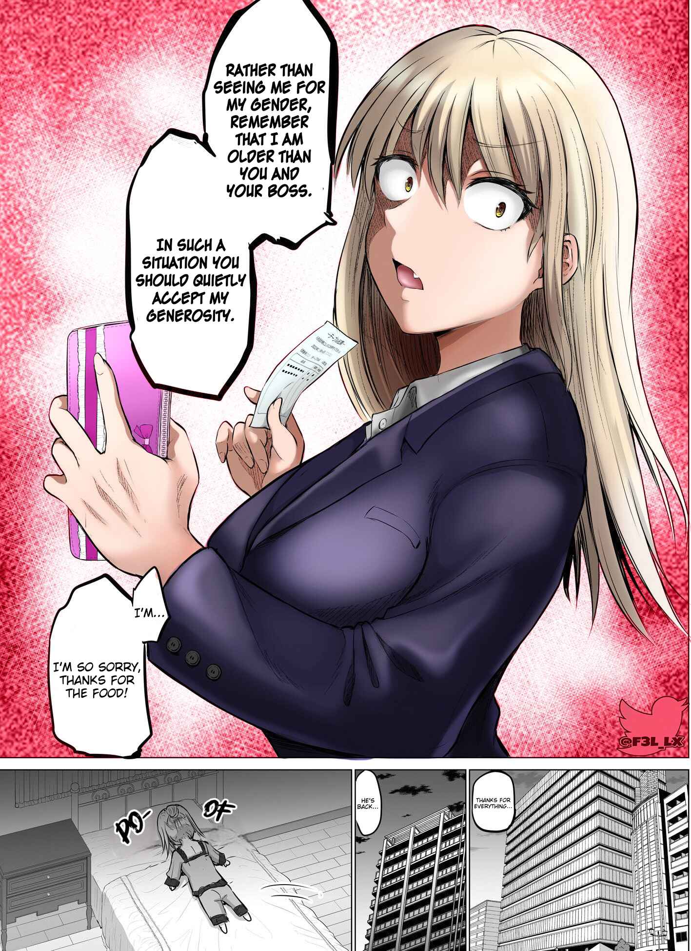 A scary boss, but from now on she's going to be happier and happier. Chapter 4-eng-li - Page 3