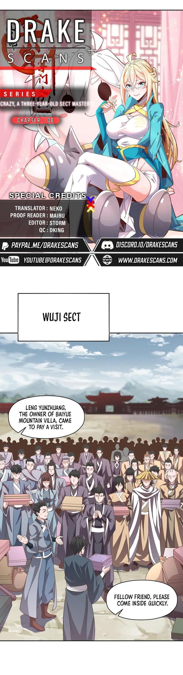 Crazy, A Three-Year-Old Sect Master?! Chapter 9-eng-li - Page 0