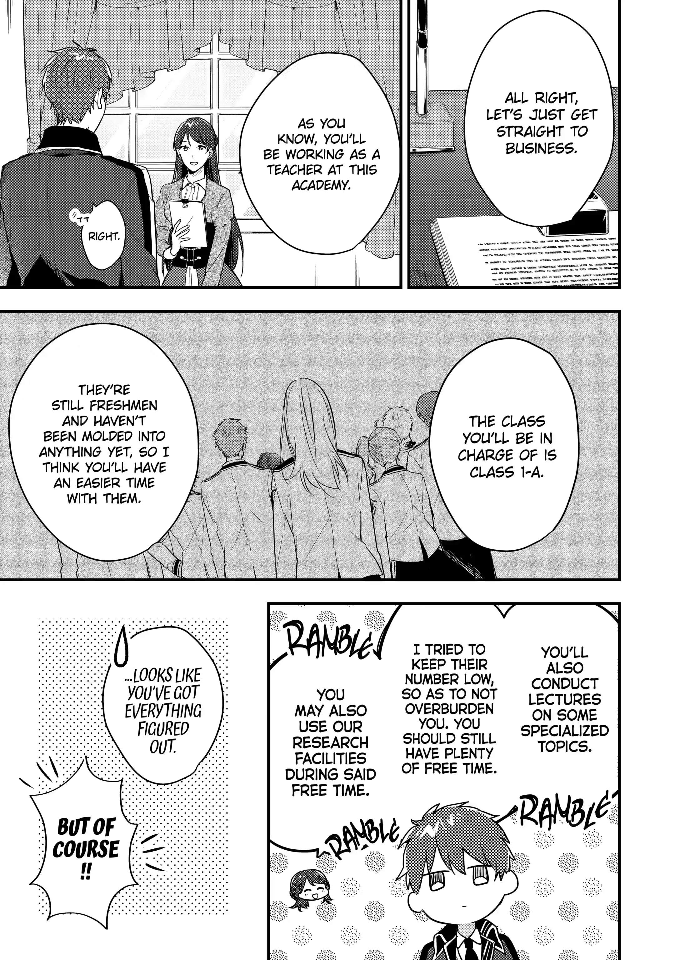 Demoted to a Teacher, the Strongest Sage Raises an Unbeatable Class Chapter 1.2-eng-li - Page 9