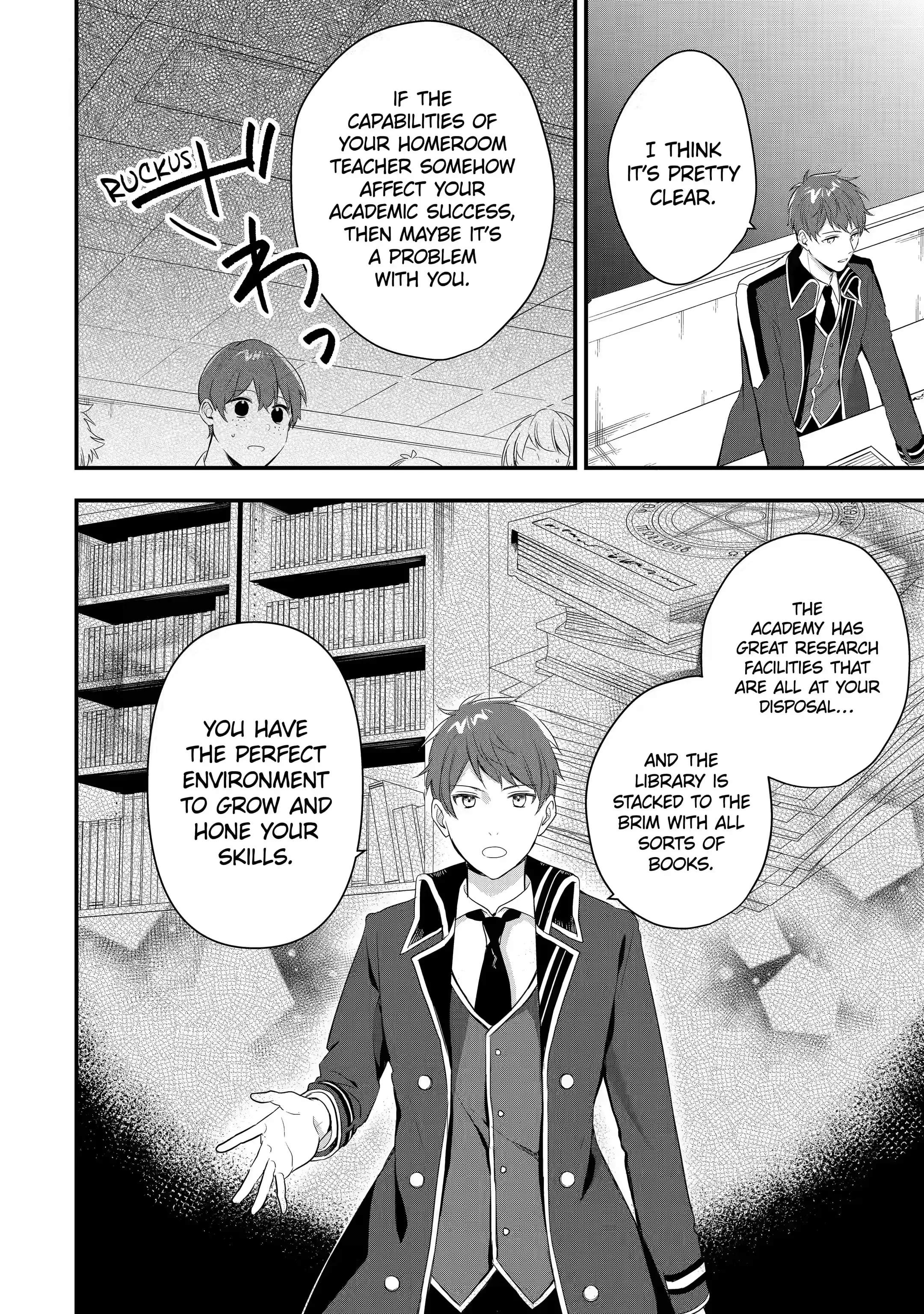 Demoted to a Teacher, the Strongest Sage Raises an Unbeatable Class Chapter 2.1-eng-li - Page 7