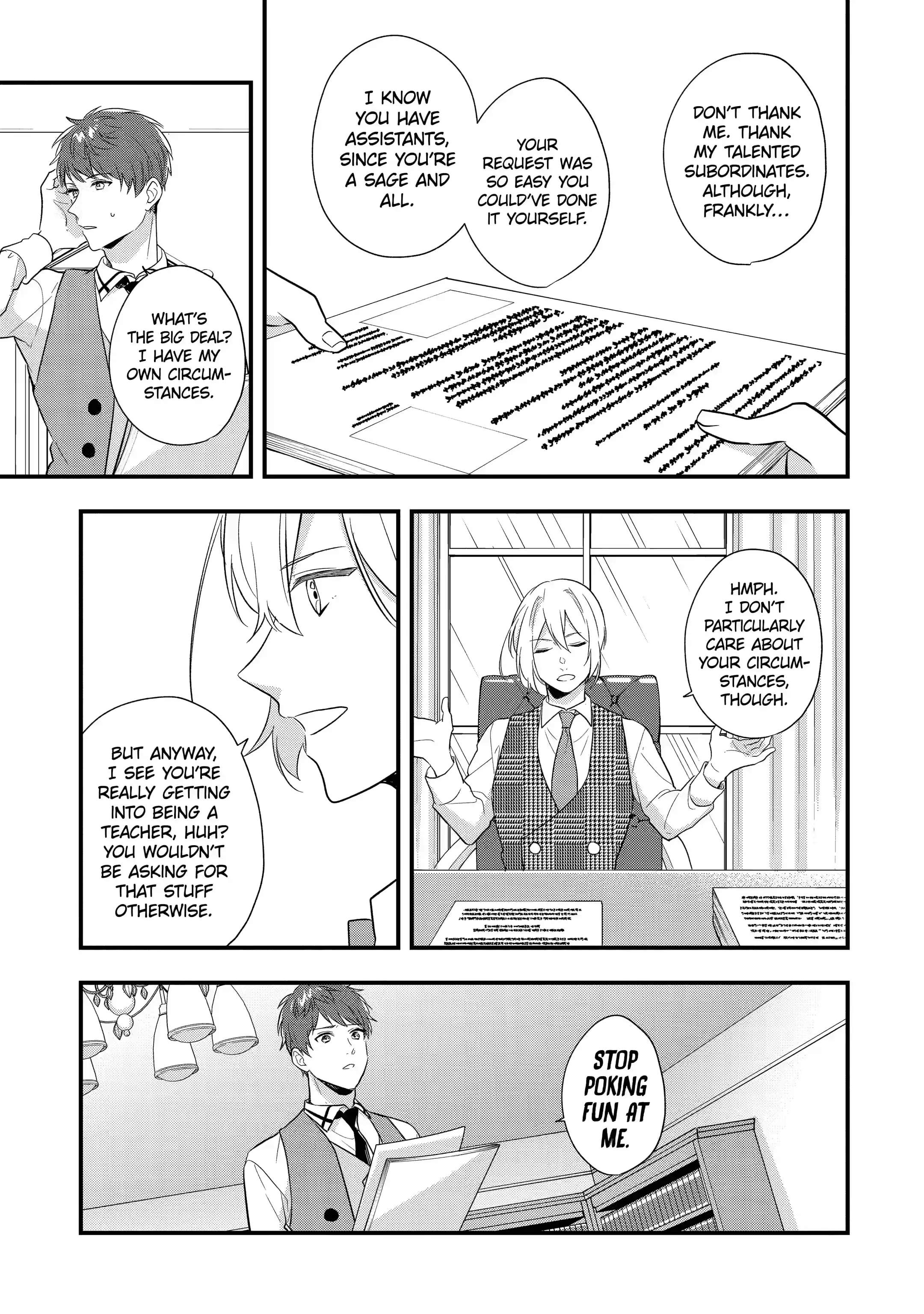 Demoted to a Teacher, the Strongest Sage Raises an Unbeatable Class Chapter 11.1-eng-li - Page 4
