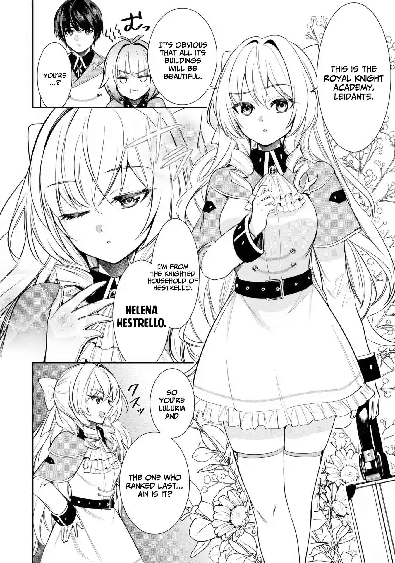 The ultimate weapon of the Kingdom, he went to the Kinght Academy as an inferior student Chapter 4-eng-li - Page 14