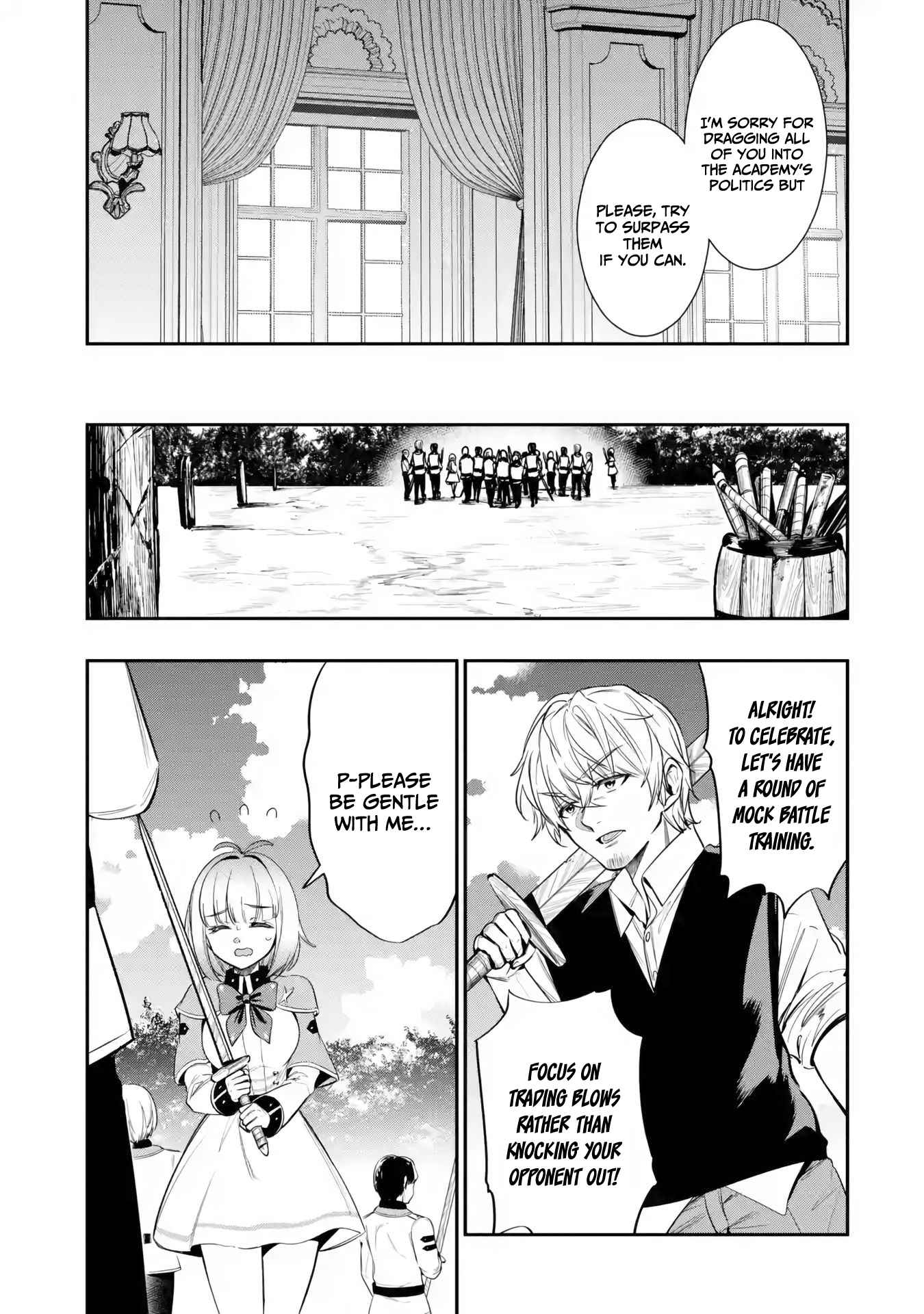 The ultimate weapon of the Kingdom, he went to the Kinght Academy as an inferior student Chapter 4-eng-li - Page 31