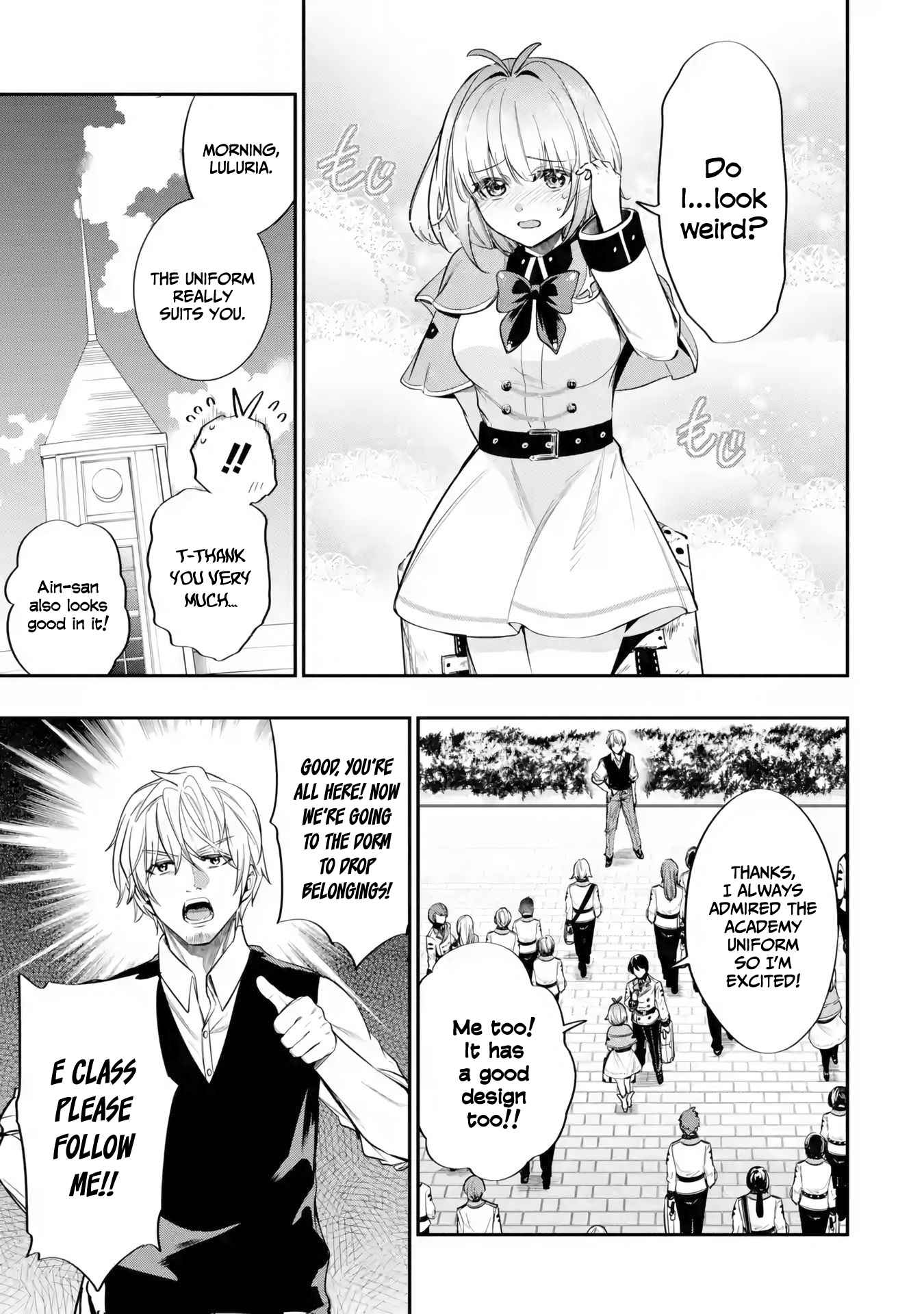 The ultimate weapon of the Kingdom, he went to the Kinght Academy as an inferior student Chapter 4-eng-li - Page 11