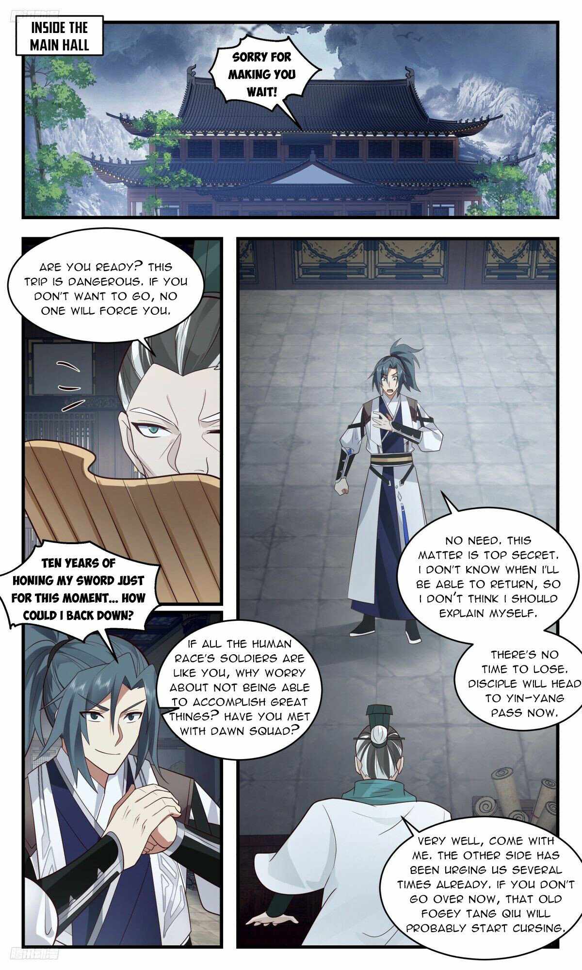 Martial Peak Chapter 3105-eng-li - Page 1