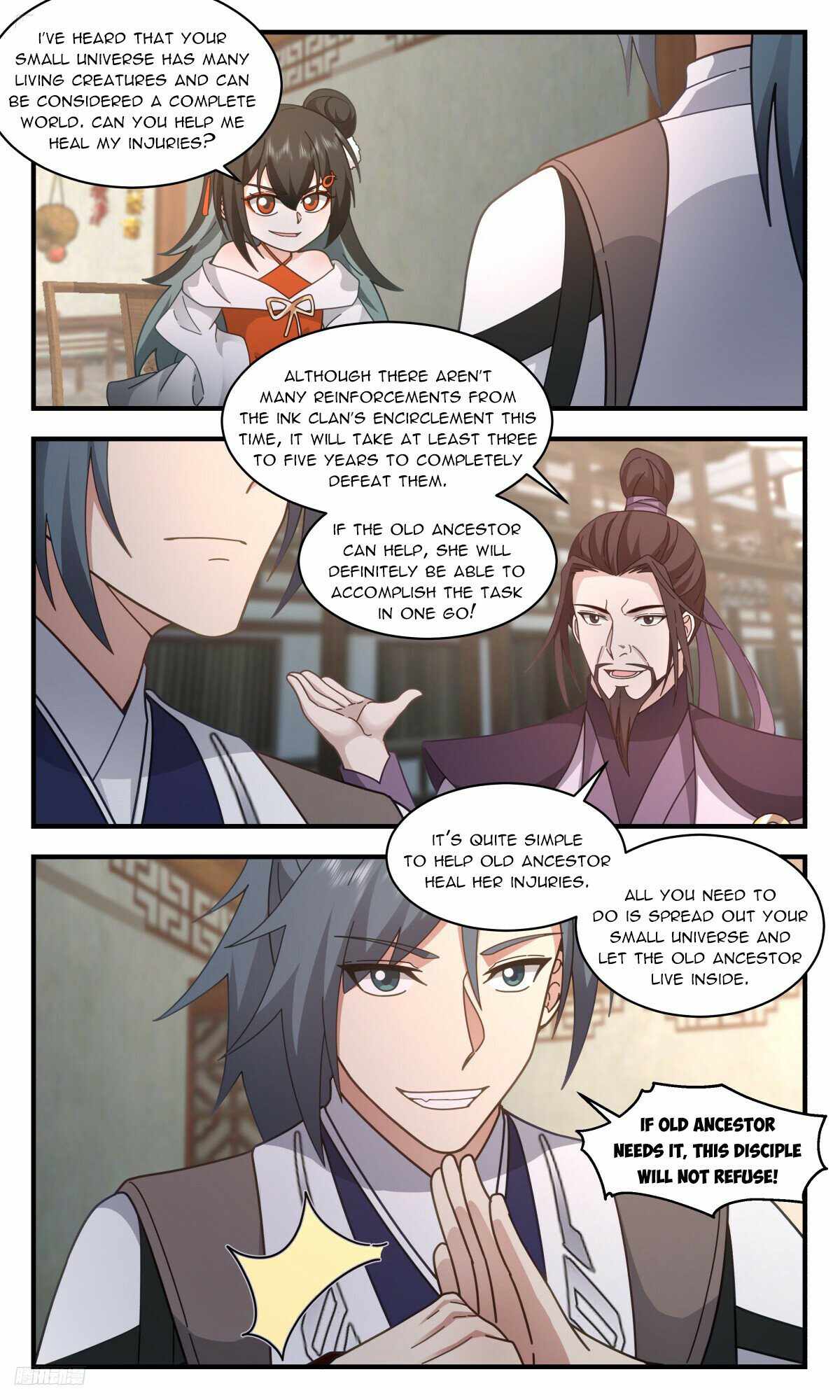 Martial Peak Chapter 3144-eng-li - Page 1