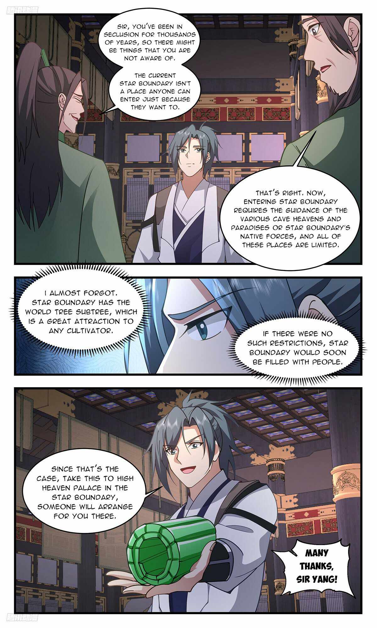 Martial Peak Chapter 3323-eng-li - Page 1