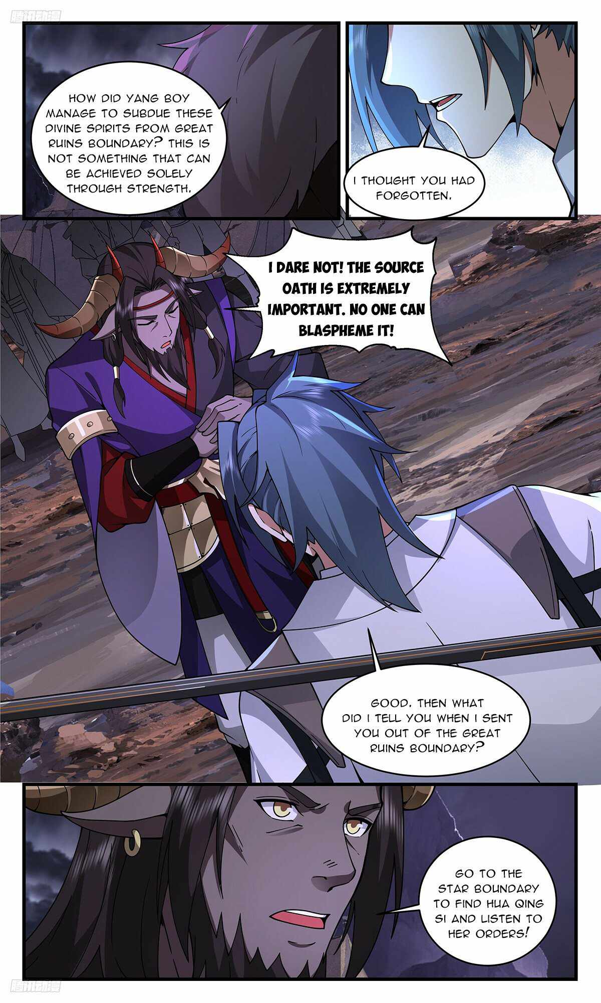 Martial Peak Chapter 3355-eng-li - Page 1