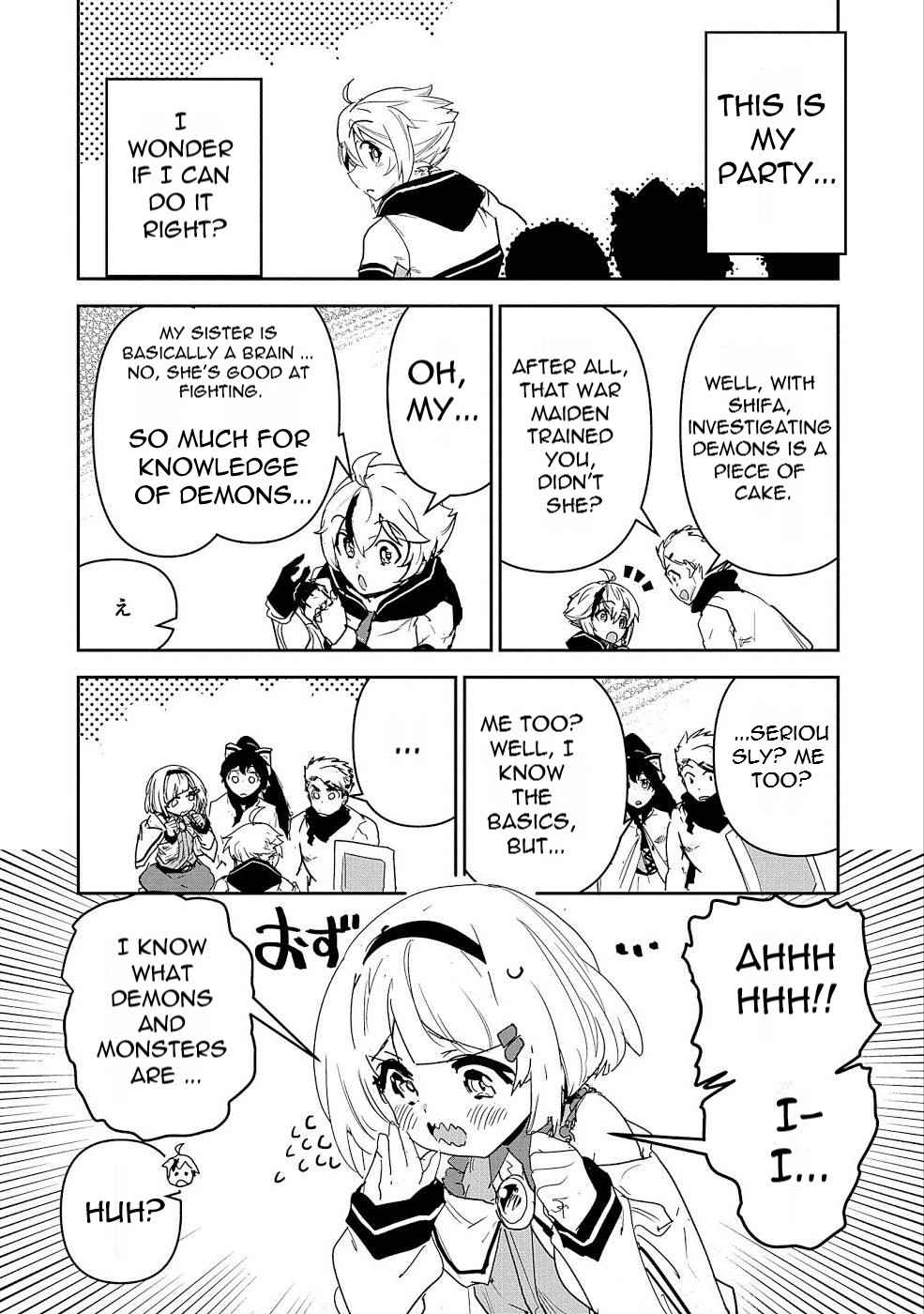 My younger brother became ridiculously strong when he trained as his sister told him Chapter 4-eng-li - Page 10