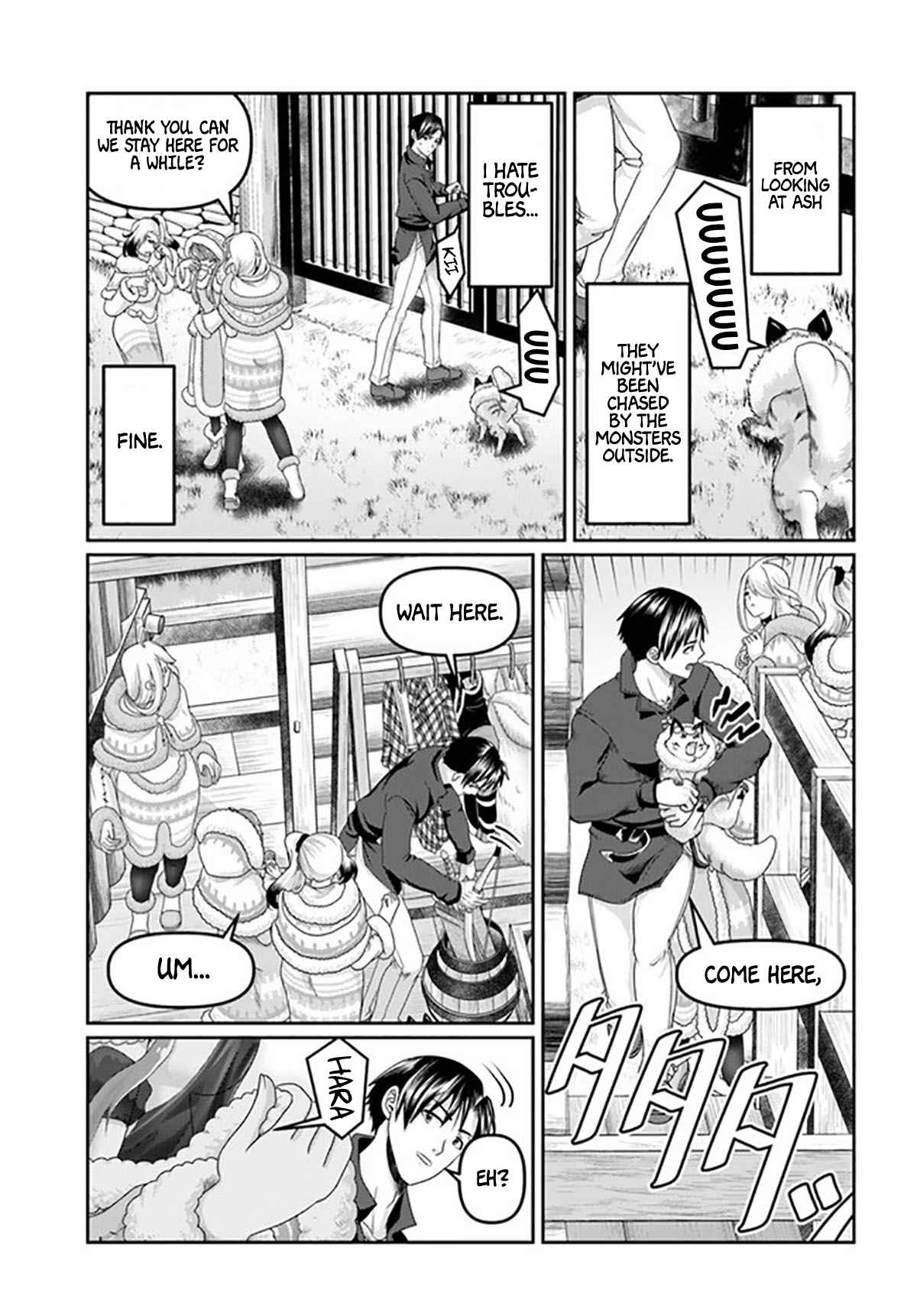 Shoushaman no Isekai Survival ~ Zettai Hito to wa Tsurumanee ~ Chapter 19-eng-li - Page 7