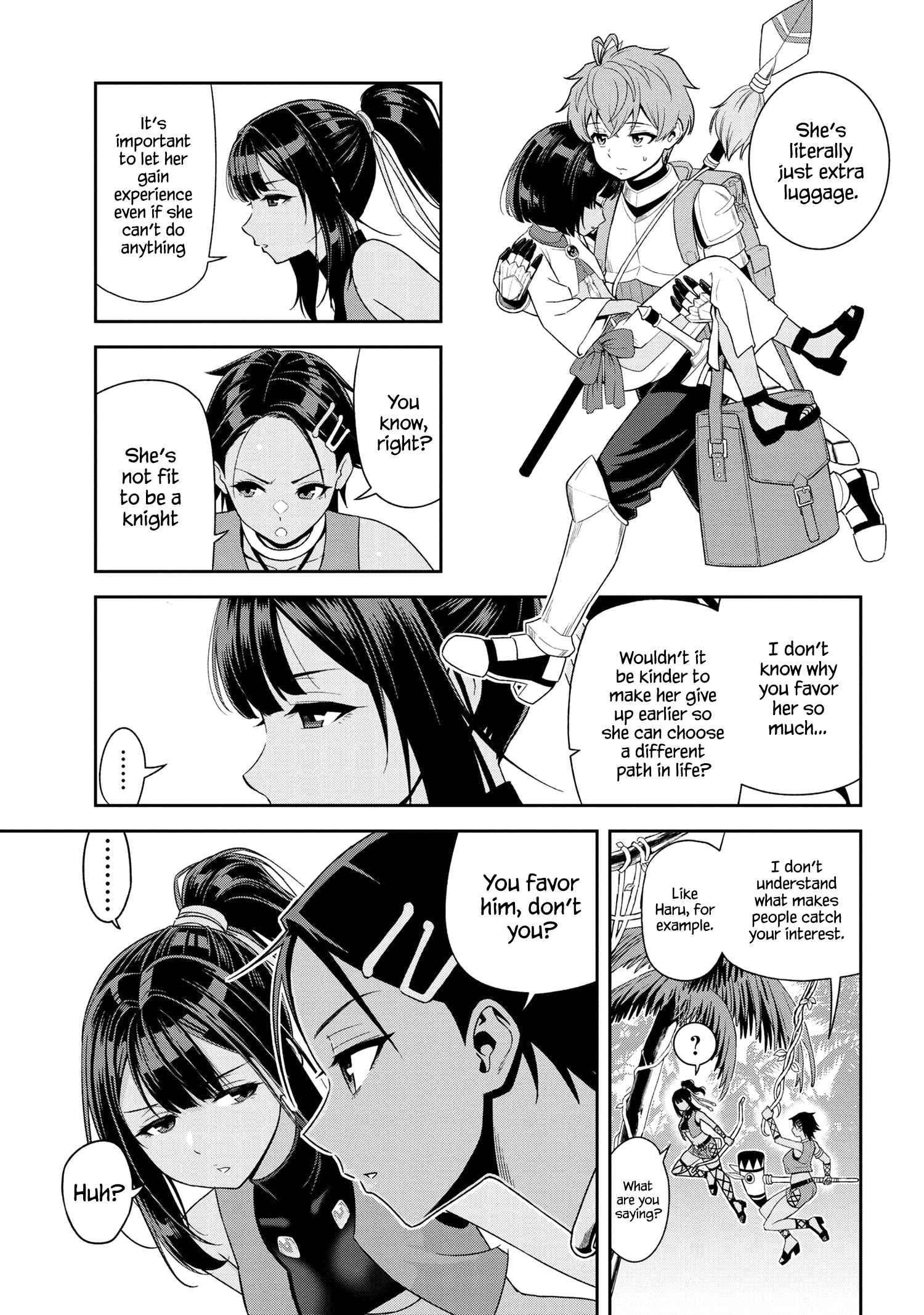 My Elite Senior Dame Knight Only Acts Cute to Me Chapter 32.3-eng-li - Page 6