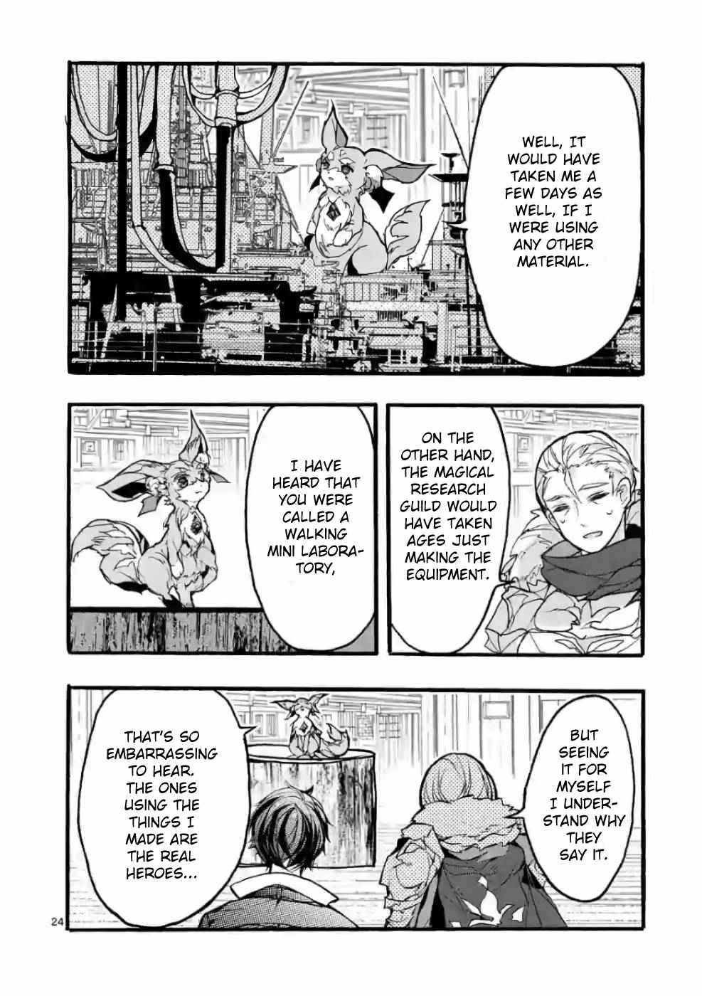 I went from the strongest job, <Dragon Knight>, to a beginner level job, <Carrier>, yet for some reason the Heroes rely on me Chapter 29-eng-li - Page 23