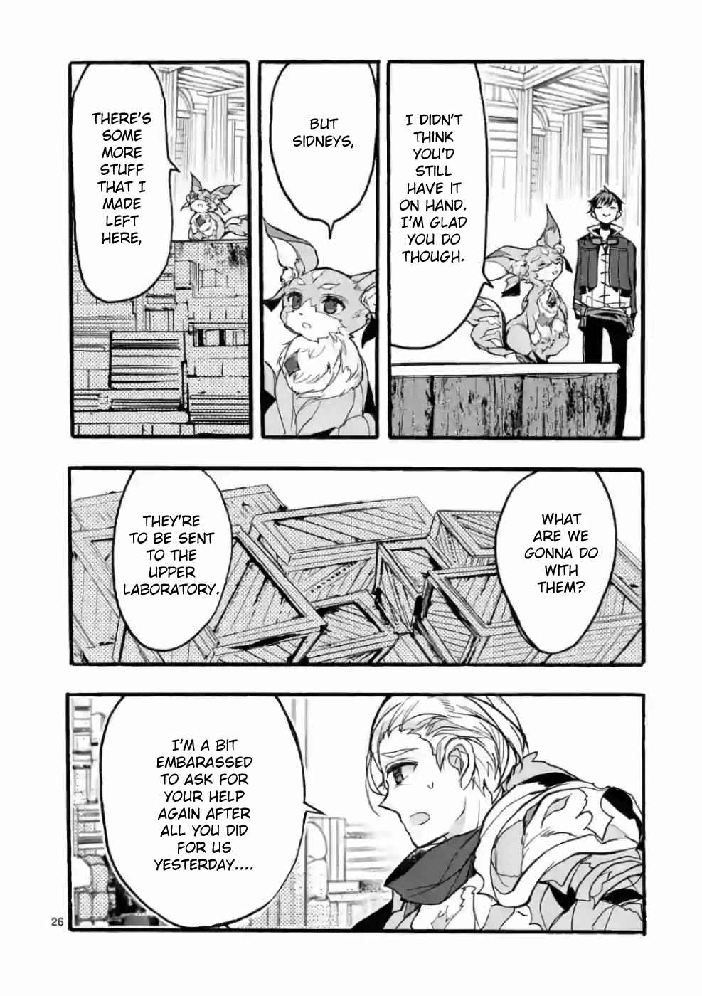 I went from the strongest job, <Dragon Knight>, to a beginner level job, <Carrier>, yet for some reason the Heroes rely on me Chapter 29-eng-li - Page 25