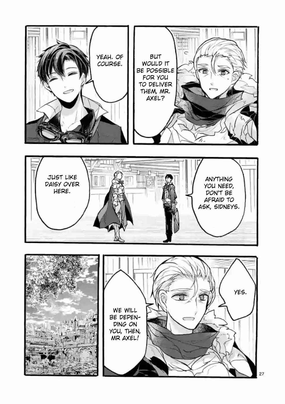 I went from the strongest job, <Dragon Knight>, to a beginner level job, <Carrier>, yet for some reason the Heroes rely on me Chapter 29-eng-li - Page 26