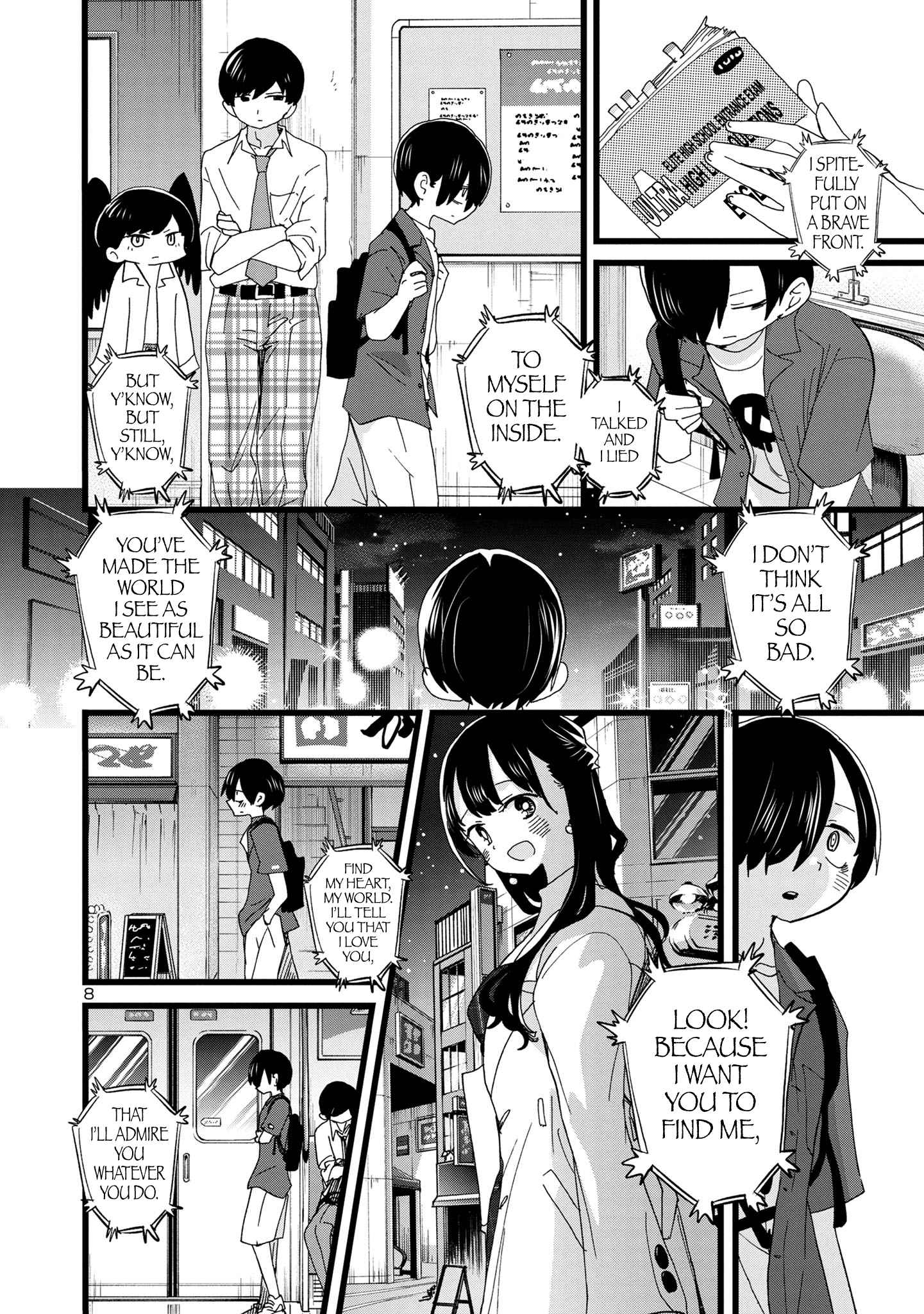 Boku No Kokoro No Yabai Yatsu Chapter 127-eng-li - Page 8