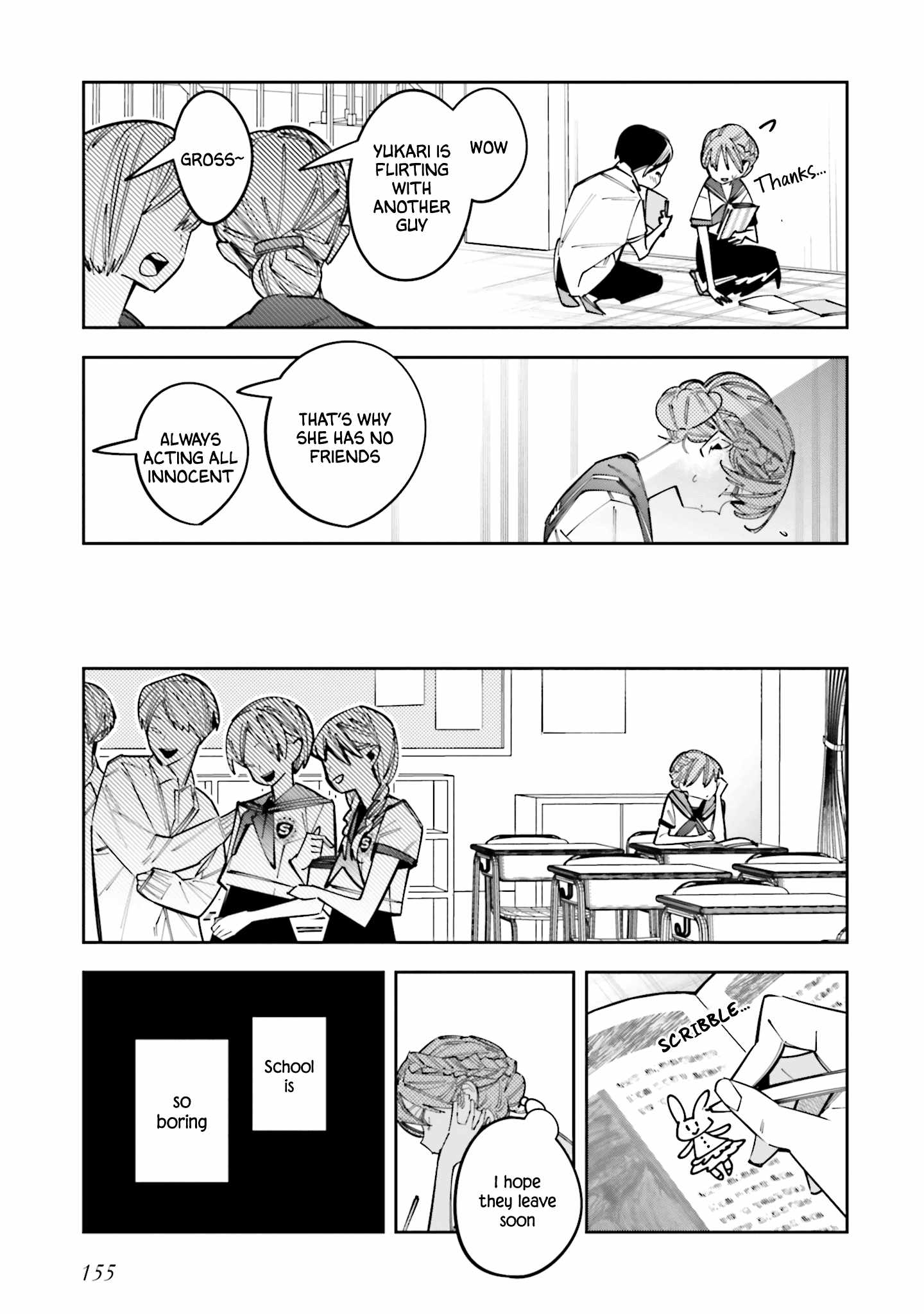 I Reincarnated as the Little Sister of a Death Game Manga's Murd3r Mastermind and Failed Chapter 13-5-eng-li - Page 16