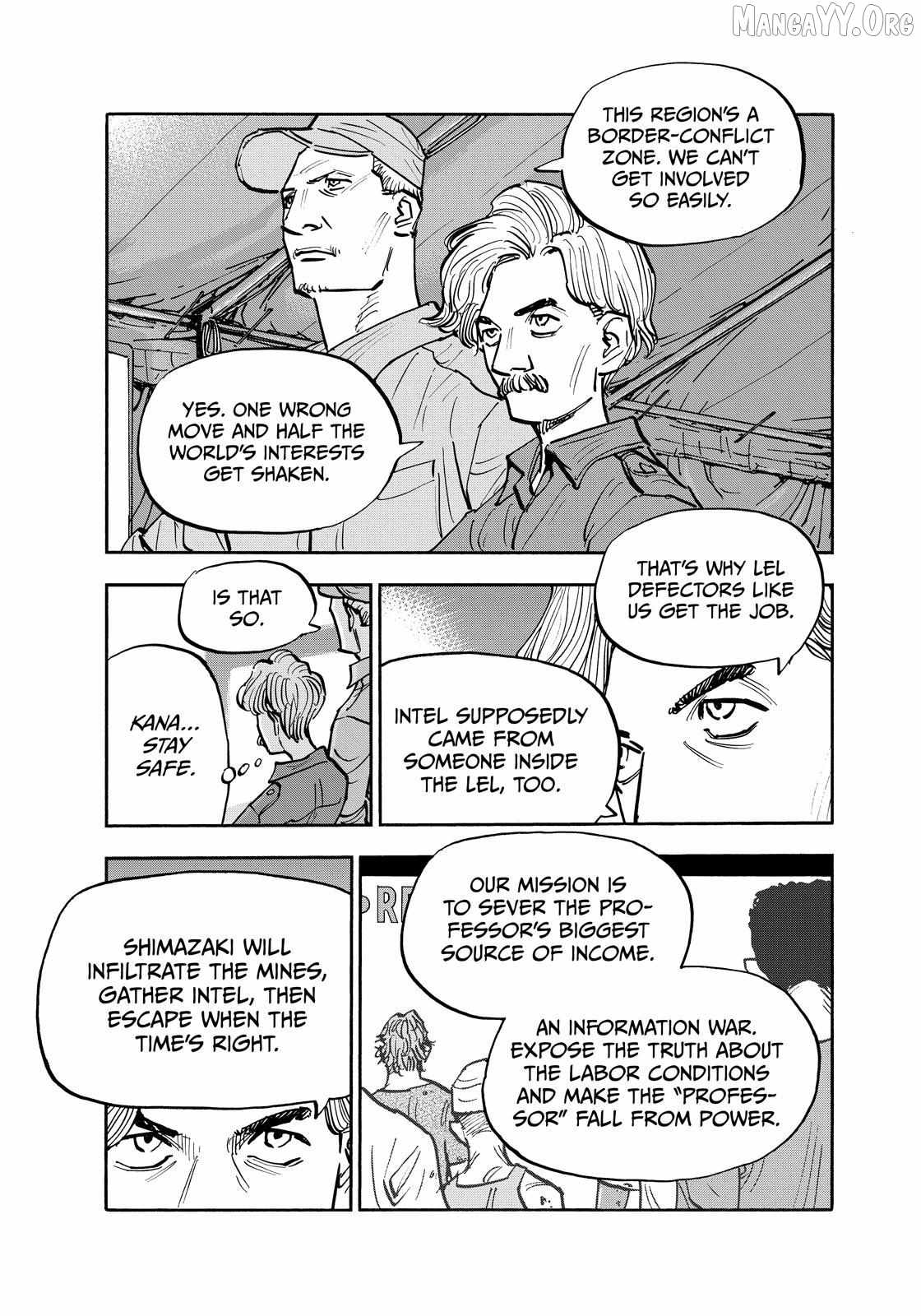 Dear Shimazaki in the Peaceful Land Chapter 124-eng-li - Page 12