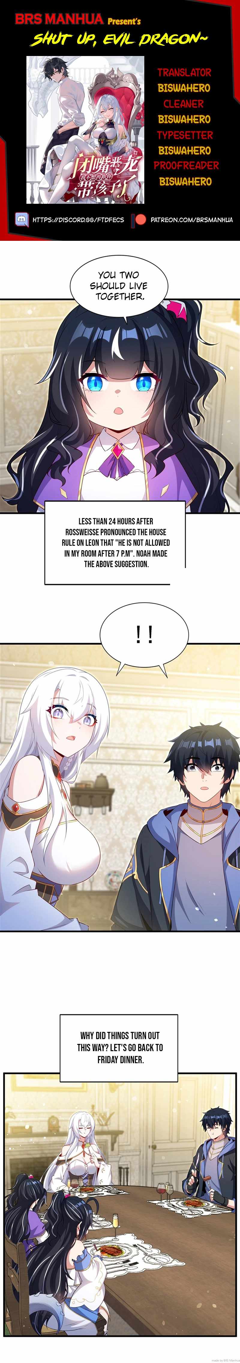 Shut Up, Evil Dragon! I don't want to raise a child with you anymore Chapter 79-eng-li - Page 0
