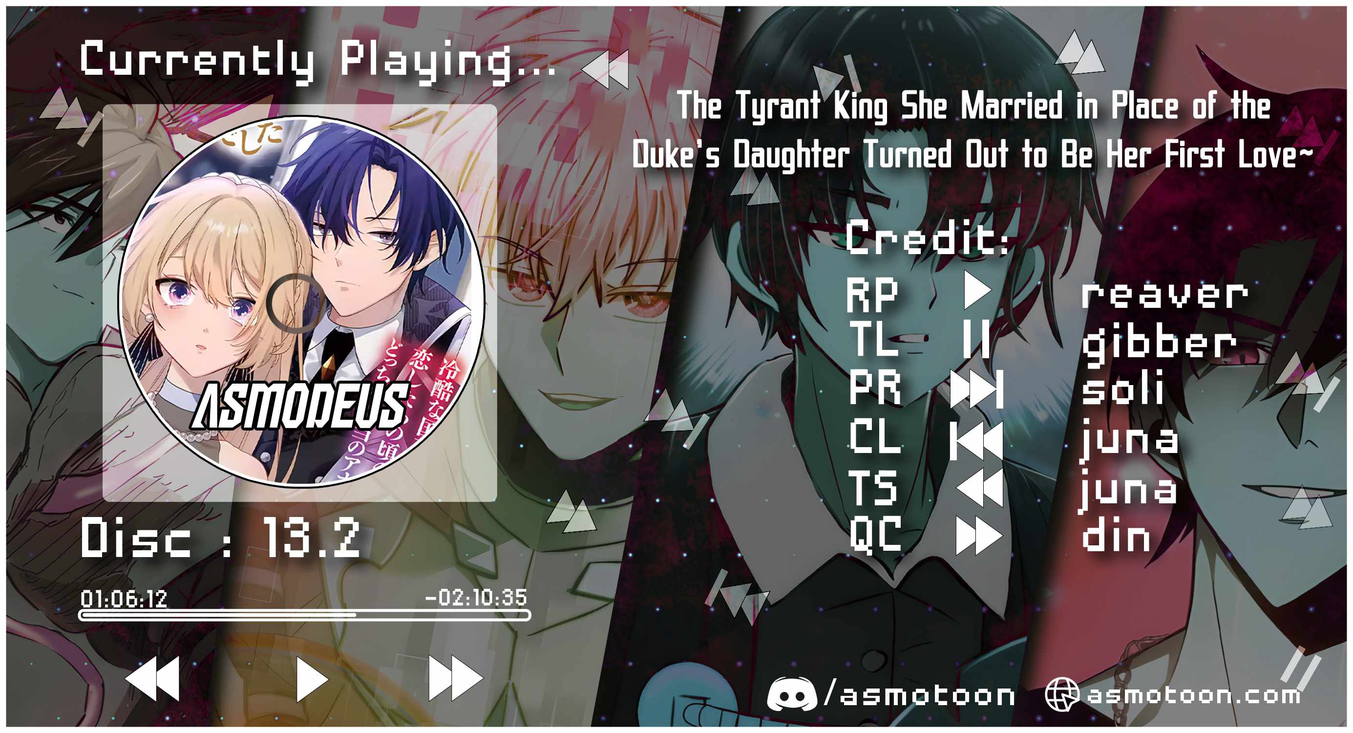 The Tyrant King She Married in Place of the Duke’s Daughter Turned Out to Be Her First Love~ Chapter 13-2-eng-li - Page 0