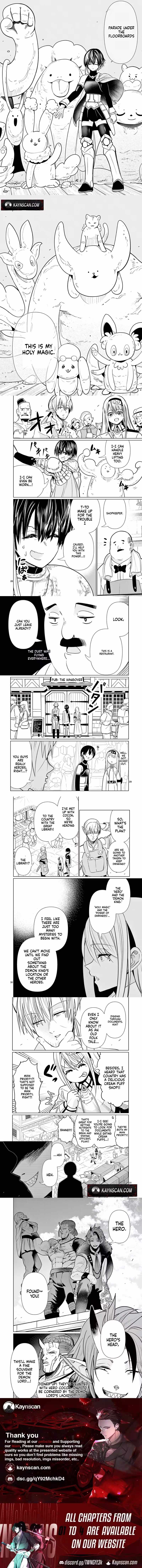 Moto Deshi ga Maou ni Natta Sei de, Yuusha ni Renkou saremashita. Chapter 3-eng-li - Page 4