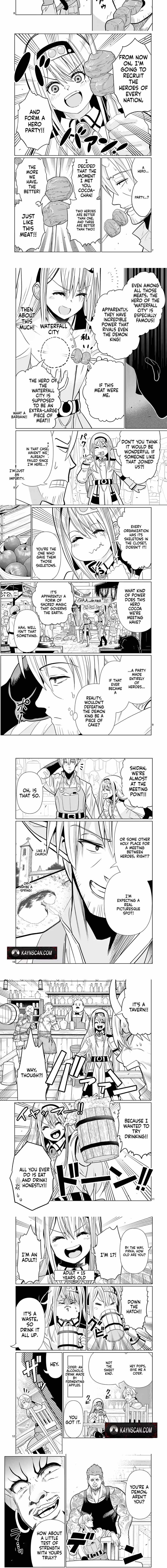 Moto Deshi ga Maou ni Natta Sei de, Yuusha ni Renkou saremashita. Chapter 3-eng-li - Page 1