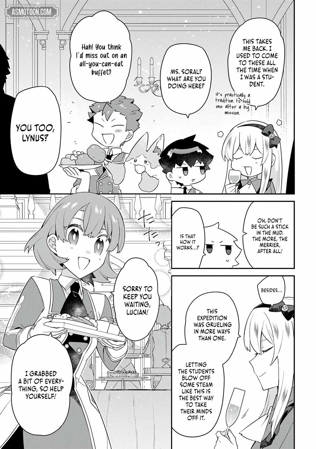 The Divine Mage: The God-Beloved Dropout Enters the Magic Academy Chapter 14-eng-li - Page 5