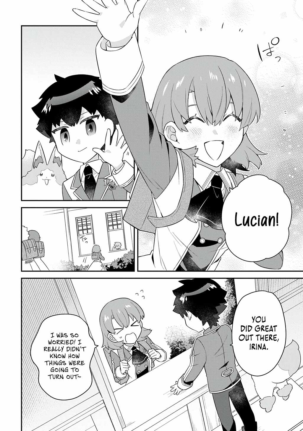 The Divine Mage: The God-Beloved Dropout Enters the Magic Academy Chapter 14-eng-li - Page 2