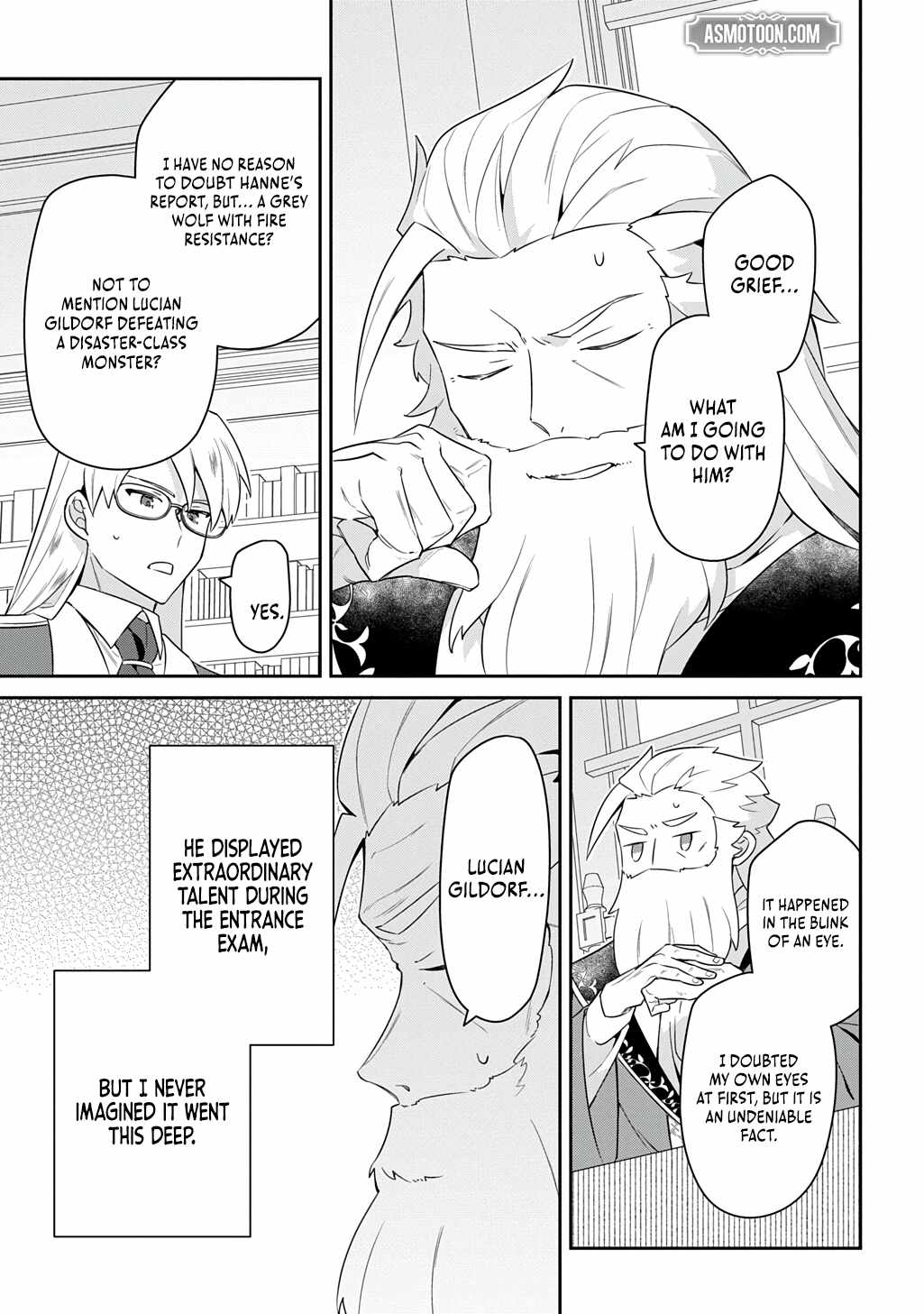 The Divine Mage: The God-Beloved Dropout Enters the Magic Academy Chapter 14-eng-li - Page 13