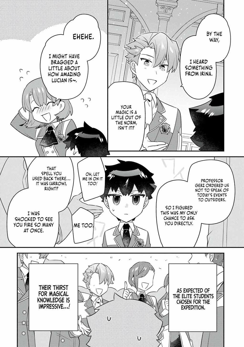 The Divine Mage: The God-Beloved Dropout Enters the Magic Academy Chapter 14-eng-li - Page 10