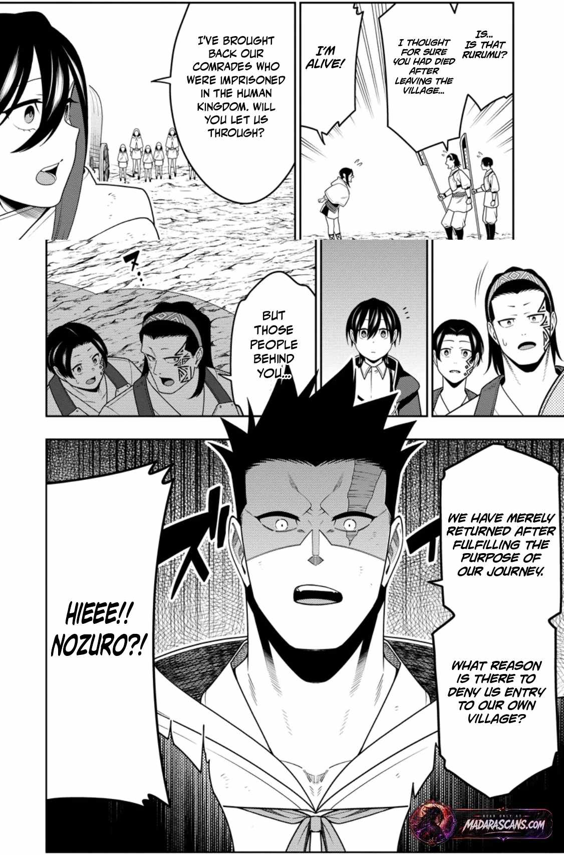 Saikyou Onmyouji no Isekai Tenseiki ~Geboku no Youkaidomo ni Kurabete Monster ga Yowaisugirundaga~ Chapter 52-2-eng-li - Page 9