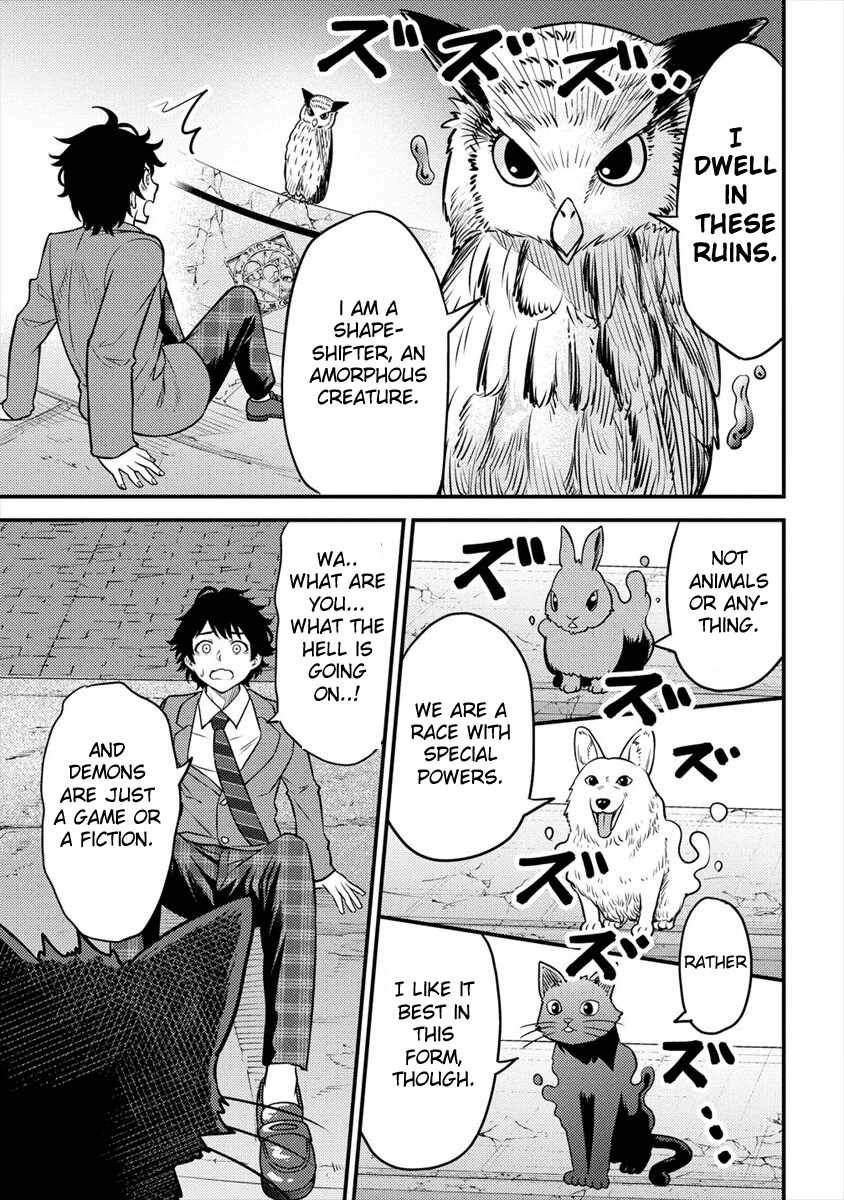 Naguri Tamer no Isekai Seikatsu ~ Kōeinanoni zen’ei de tatakau mamono tsukai ~ Chapter 1-eng-li - Page 21