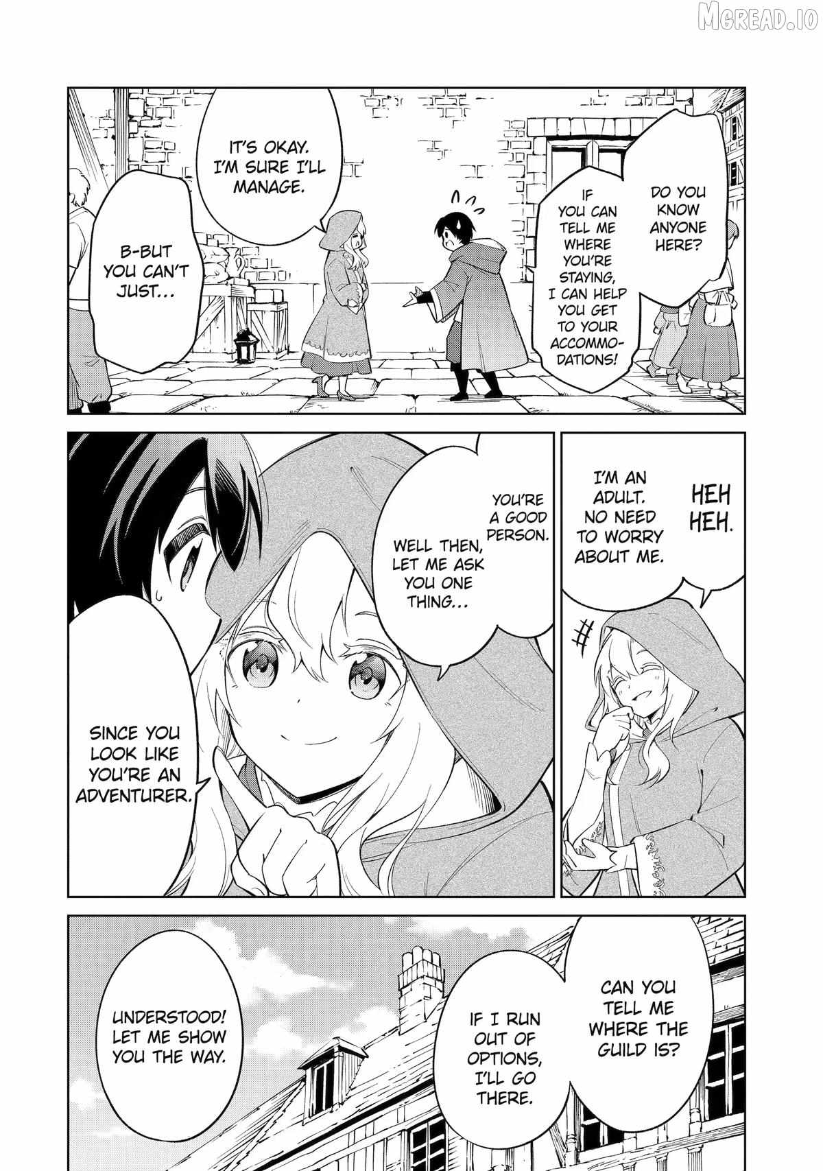 Good natured Adventurer Picks Up a Reincarnated Girl Chapter 12-eng-li - Page 15