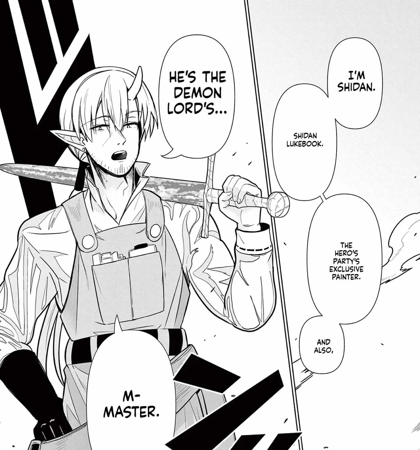 Moto Deshi ga Maou ni Natta Sei de, Yuusha ni Renkou saremashita. Chapter 4-eng-li - Page 99