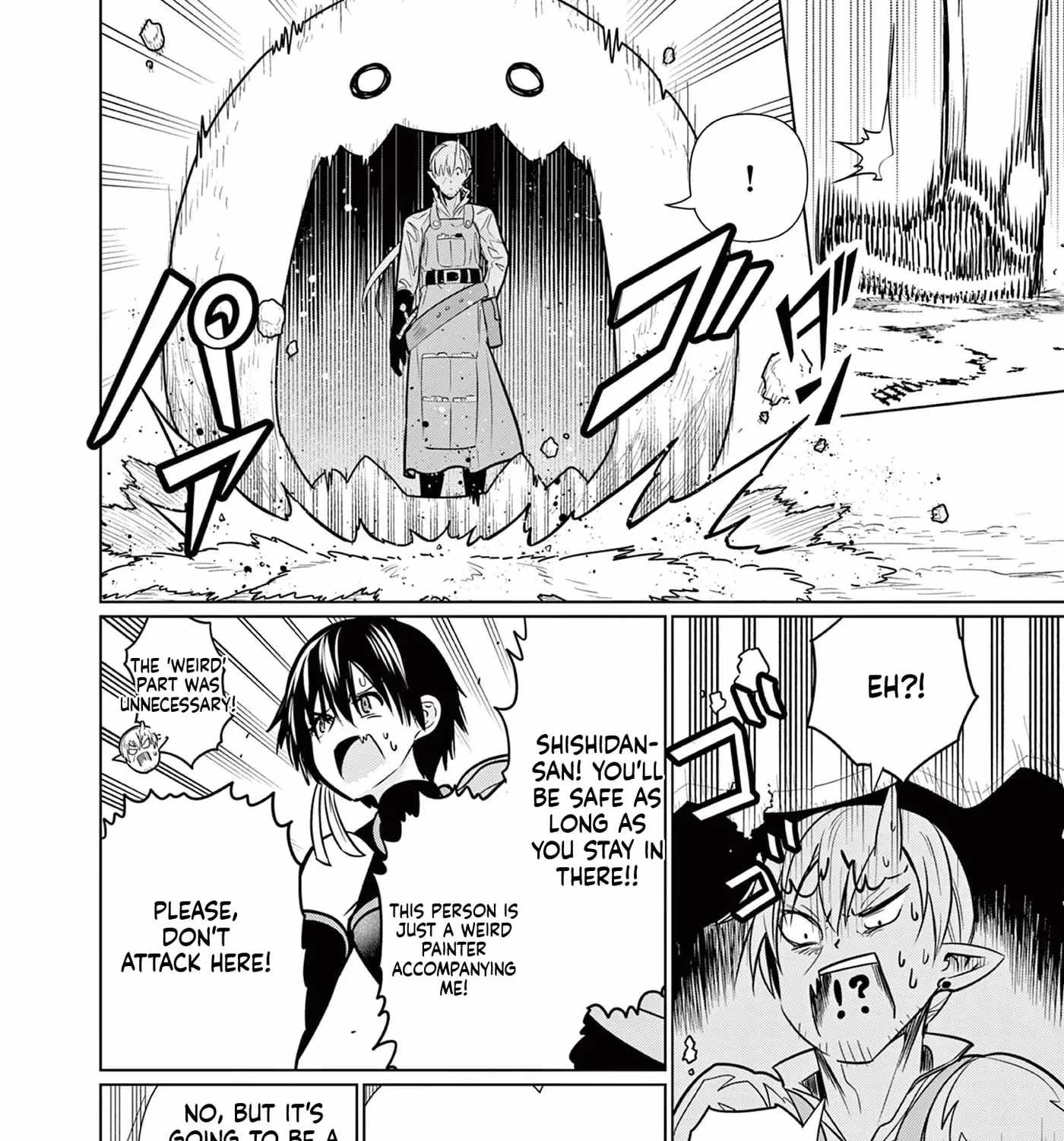 Moto Deshi ga Maou ni Natta Sei de, Yuusha ni Renkou saremashita. Chapter 4-eng-li - Page 43