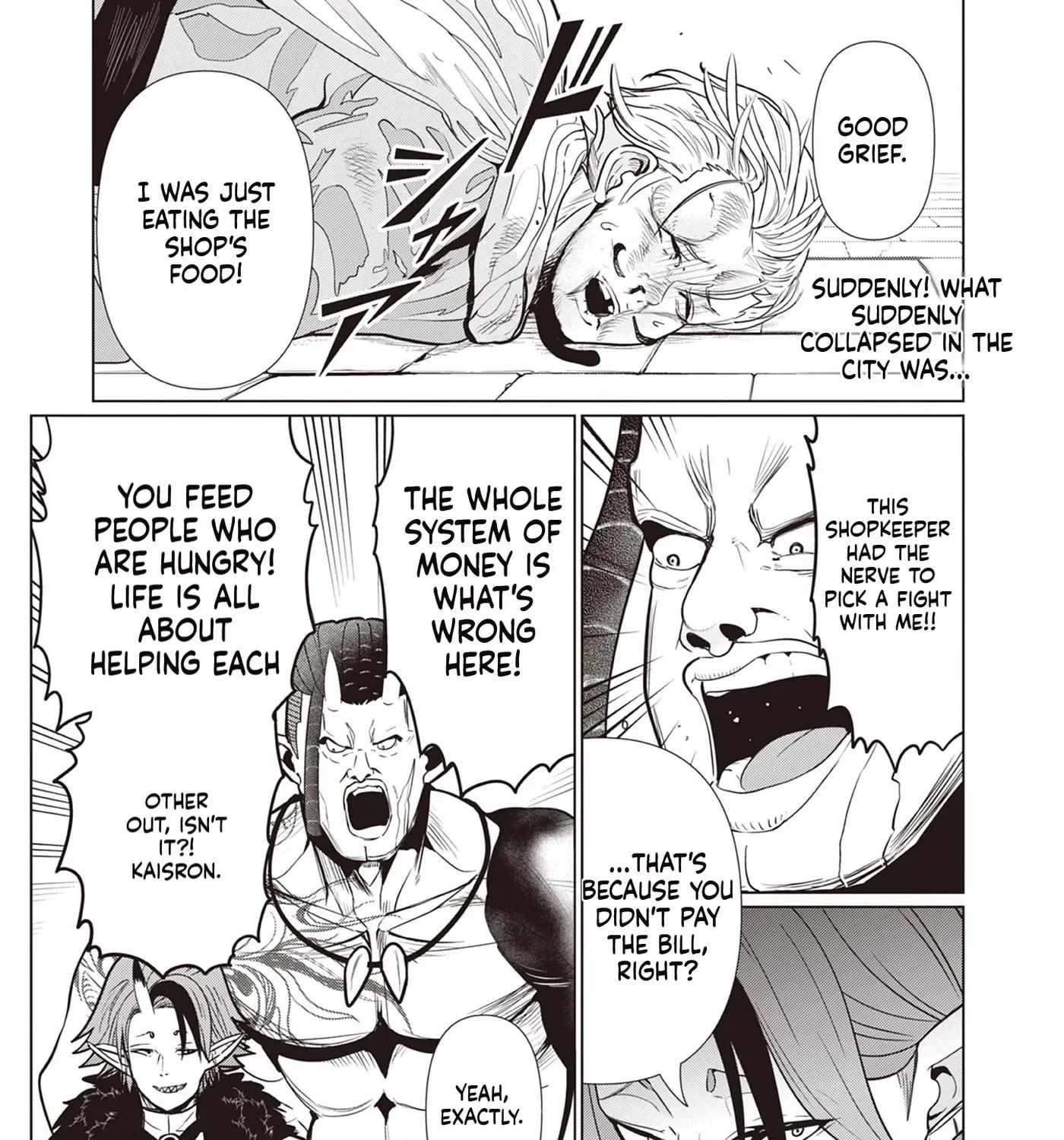 Moto Deshi ga Maou ni Natta Sei de, Yuusha ni Renkou saremashita. Chapter 4-eng-li - Page 1