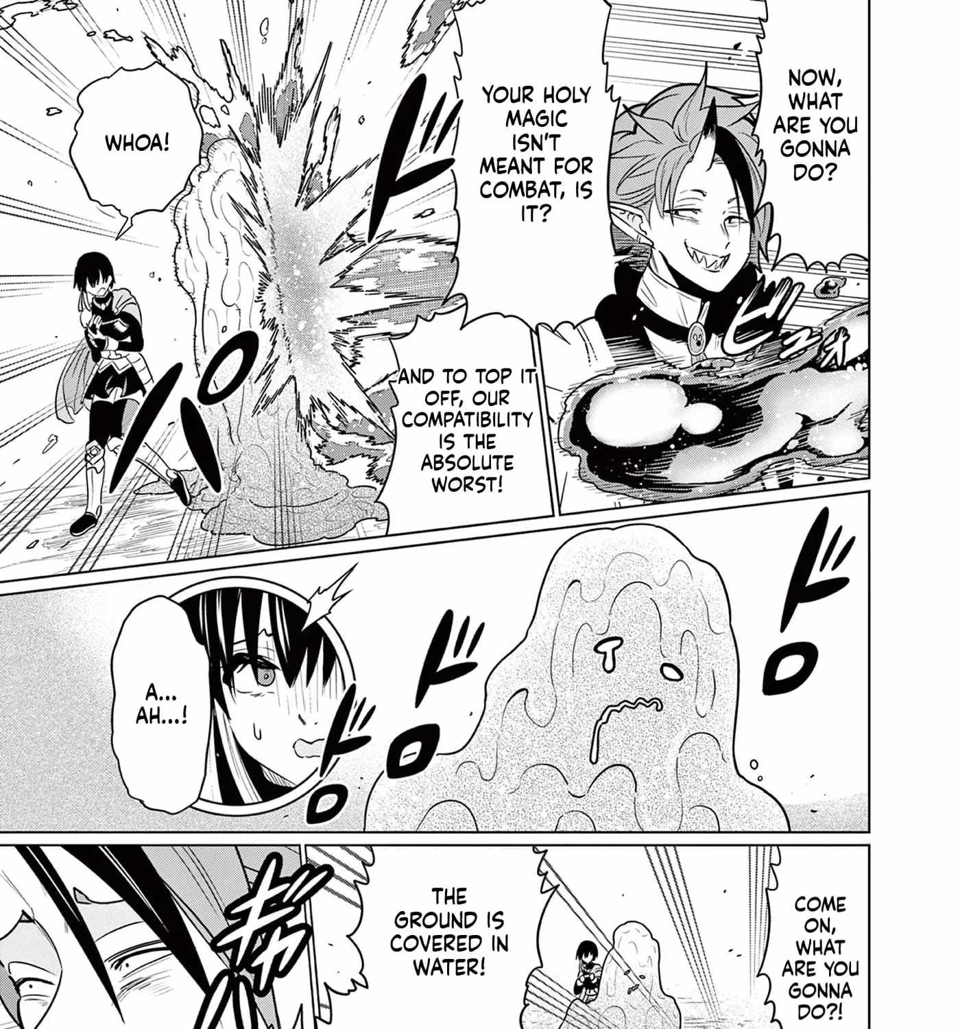 Moto Deshi ga Maou ni Natta Sei de, Yuusha ni Renkou saremashita. Chapter 4-eng-li - Page 53