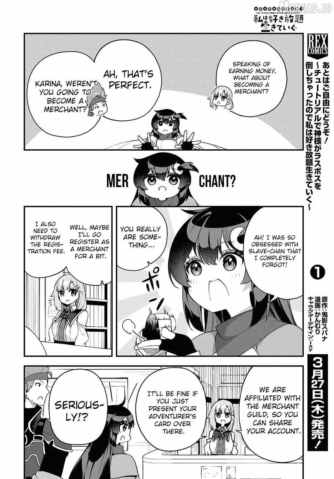 The Rest is Up to You ~Since God Defeated The Final Boss In The Tutorial, I’m Going To Live My Life However I Want~ Chapter 10-eng-li - Page 10