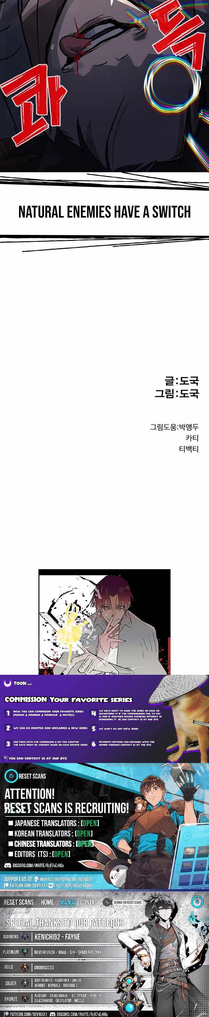 Human Natural Enemy Chapter 37-eng-li - Page 16