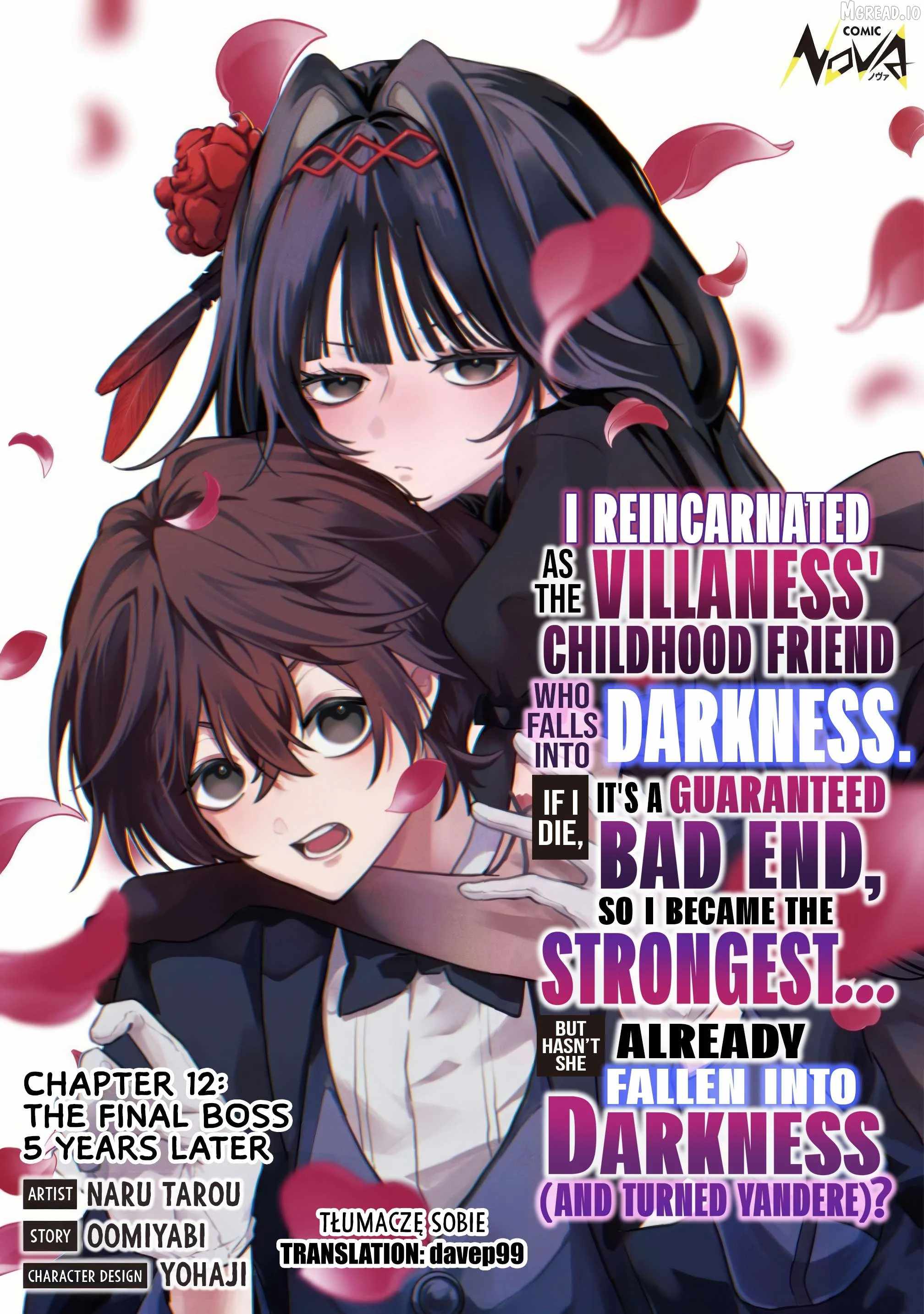 I Reincarnated as the Villainess’ Childhood Friend Who Falls into Darkness. If I Die, It’s a Guaranteed Bad End, So I Became the Strongest… But Hasn’t She Already Fallen Into Darkness [and Turned Yandere]? Chapter 12-eng-li - Page 0