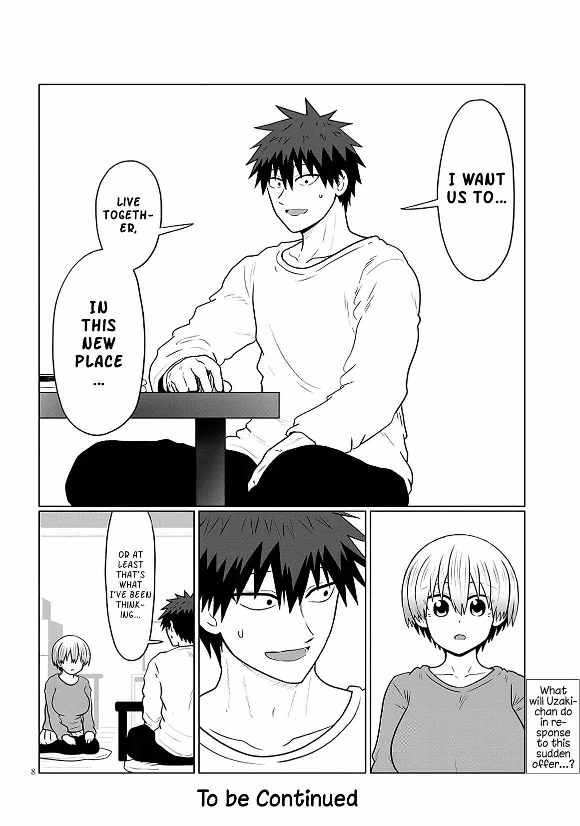 Uzaki-Chan Wa Asobitai! Chapter 137-eng-li - Page 7