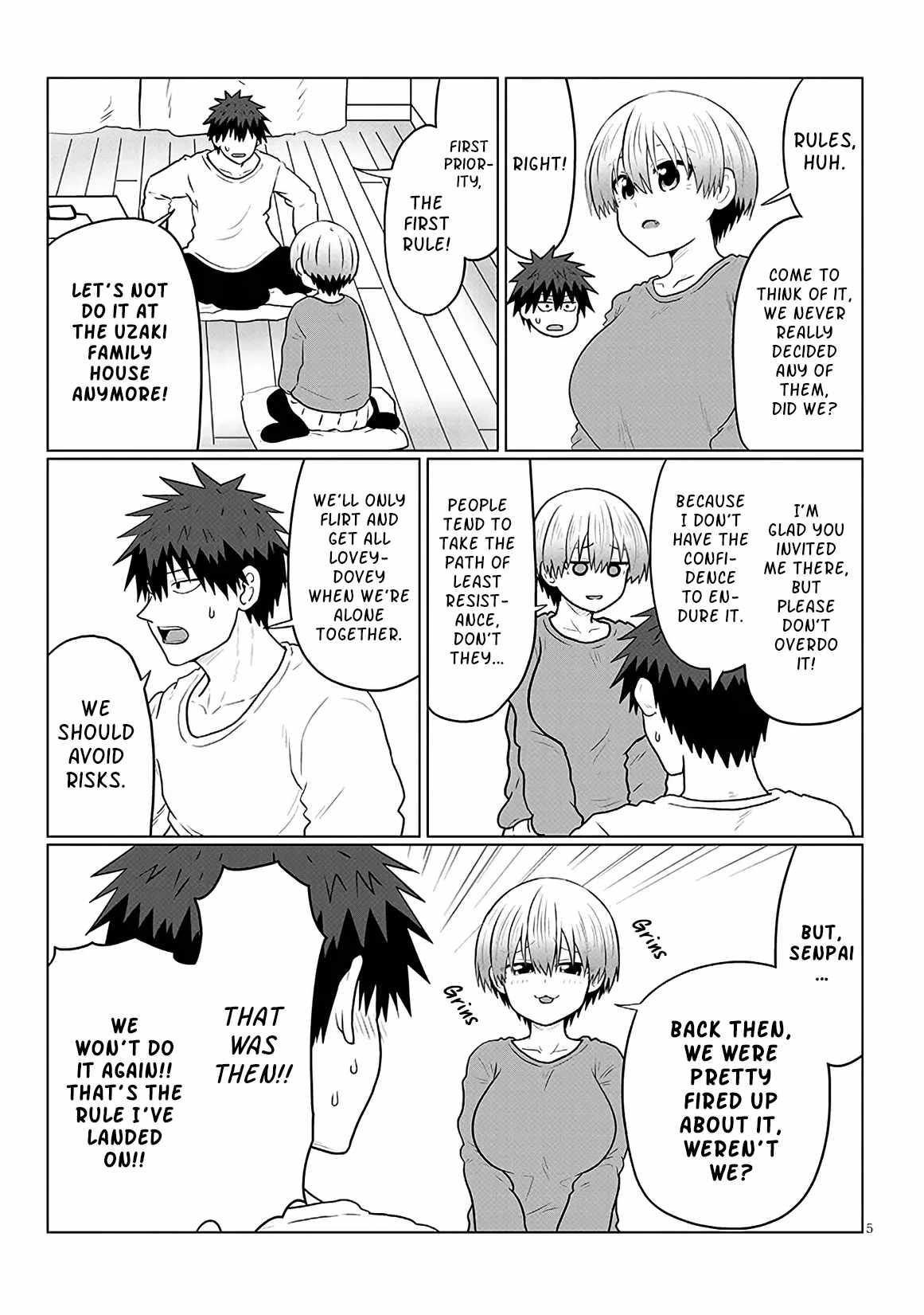 Uzaki-Chan Wa Asobitai! Chapter 137-eng-li - Page 4