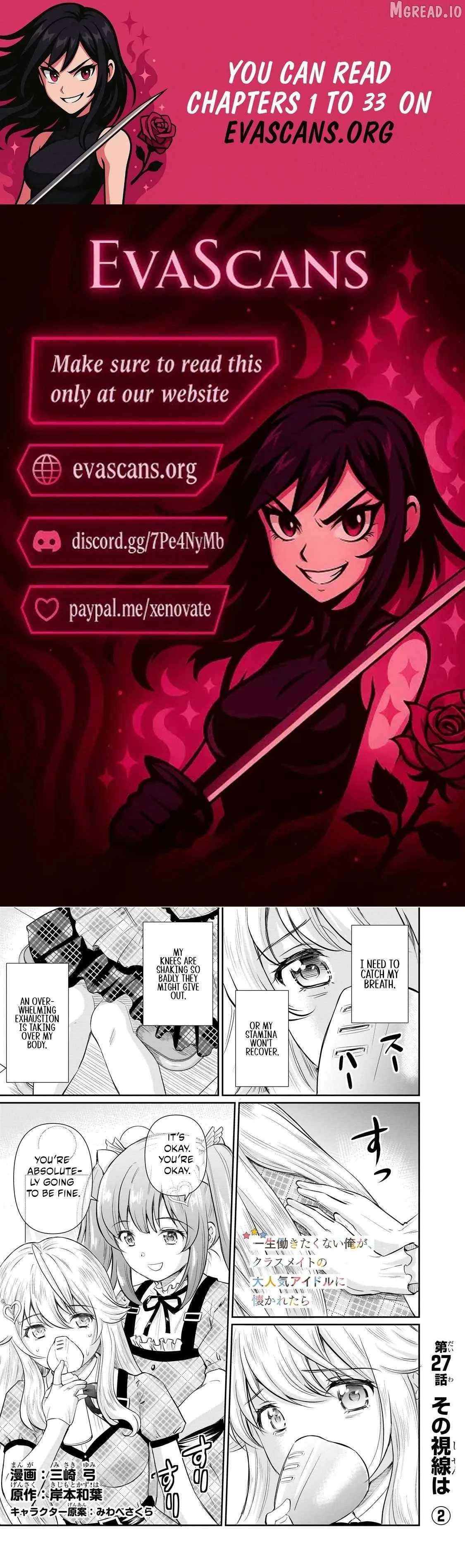 Isshou Hatarakitakunai Ore ga Classmate no Daininki Idol ni Natsukaretara Chapter 27-eng-li - Page 0