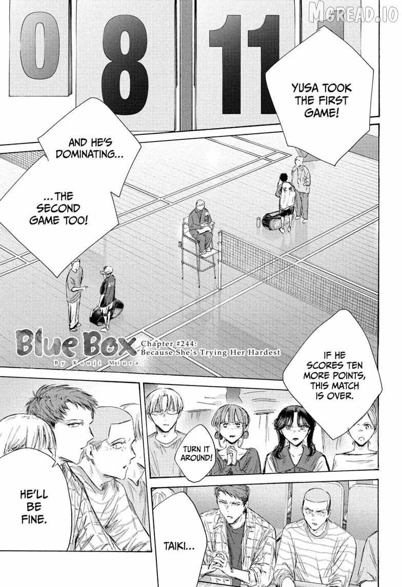 Blue Box Chapter 244-eng-li - Page 0