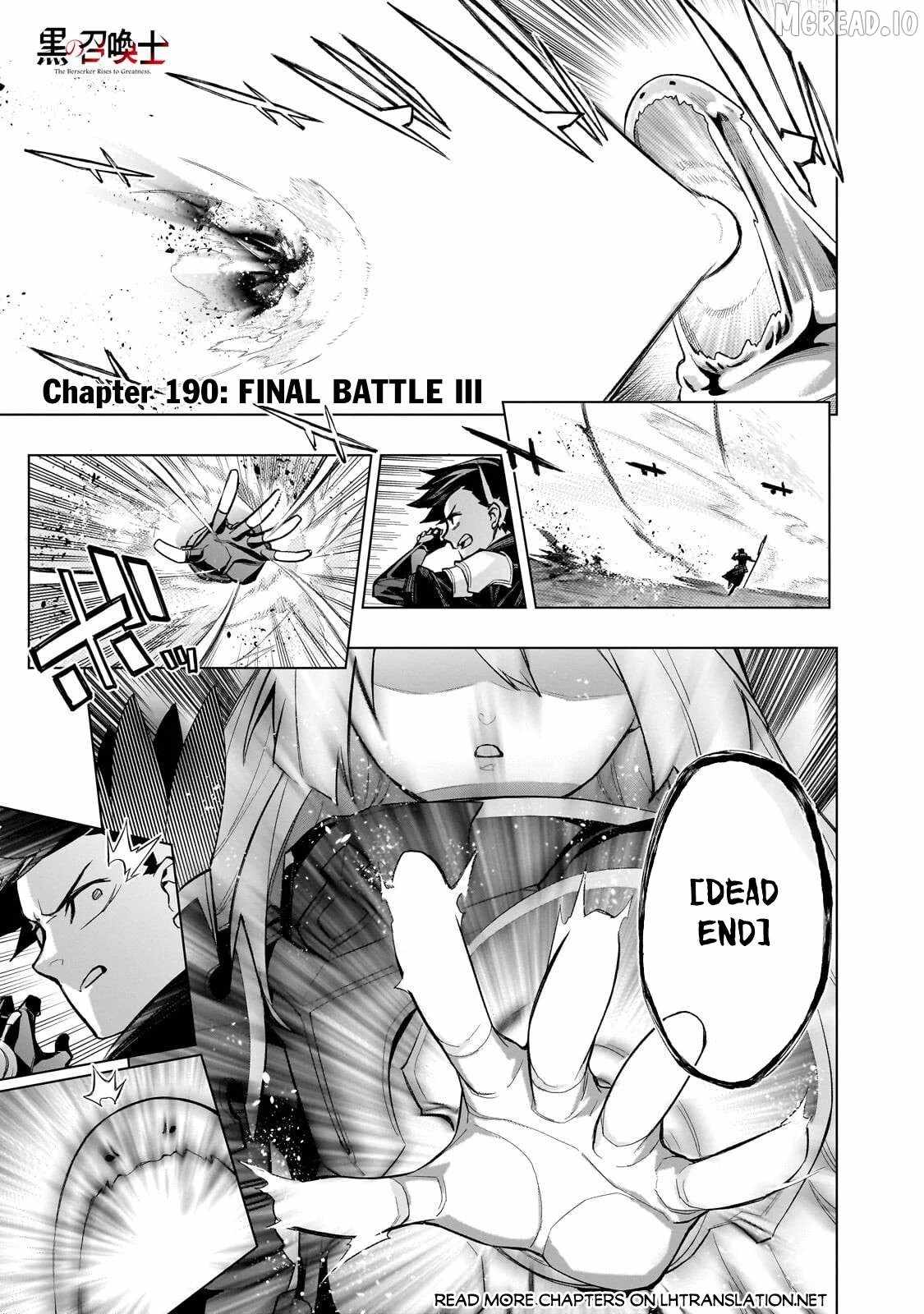 Black Summoner Chapter 190-eng-li - Page 1