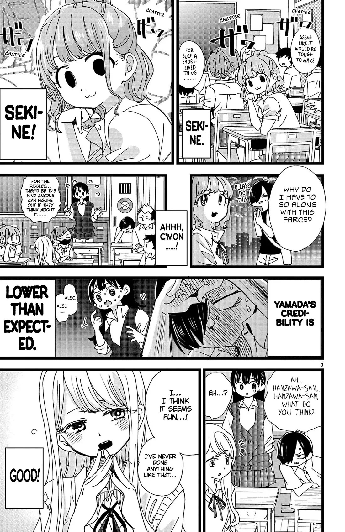 Boku No Kokoro No Yabai Yatsu Chapterter 152-eng-li - Page 6