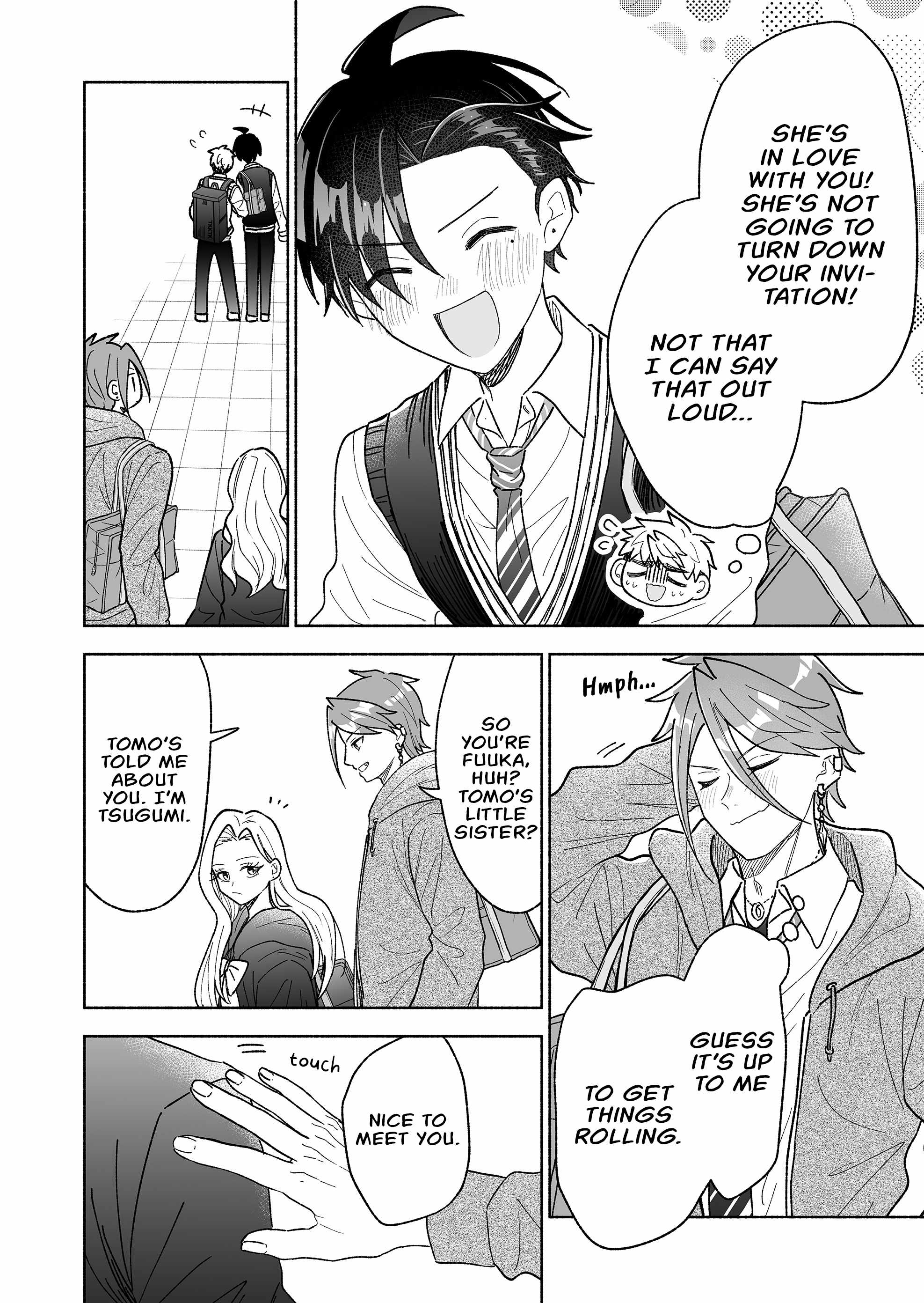 Kakkoii Onnanoko to 12-centi no Yakusoku Chapter 63-eng-li - Page 1